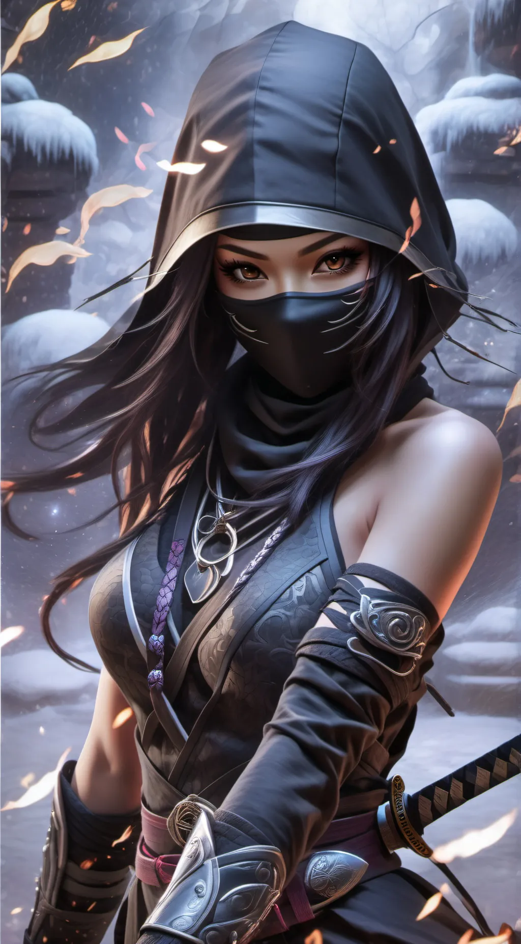 ai character: Mia background