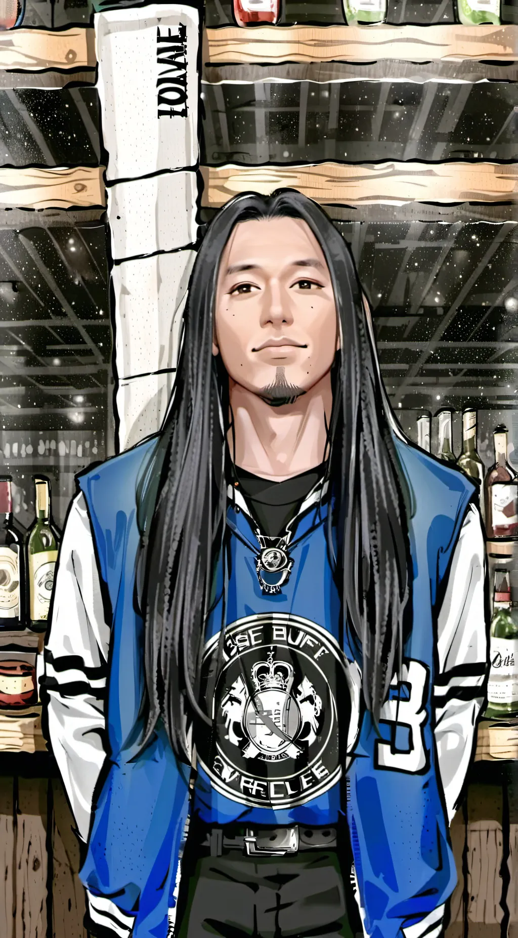 ai character: Chitto background