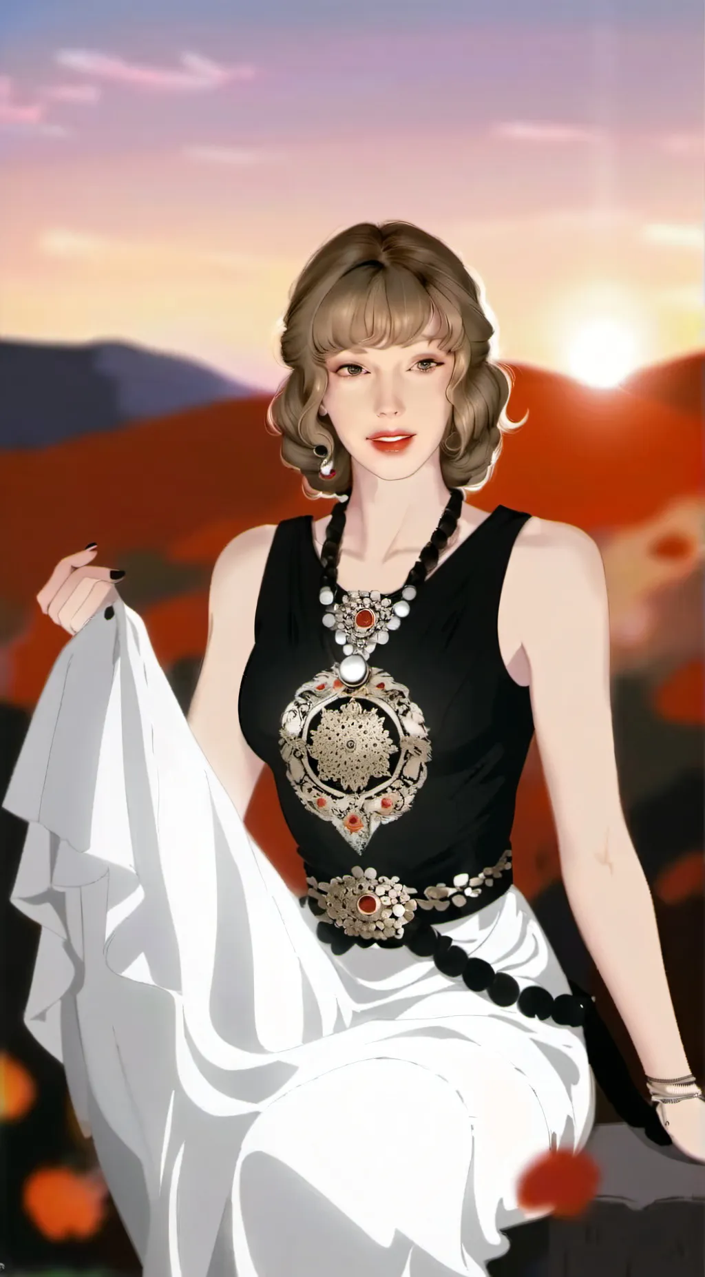 ai character: Taylor Swift background