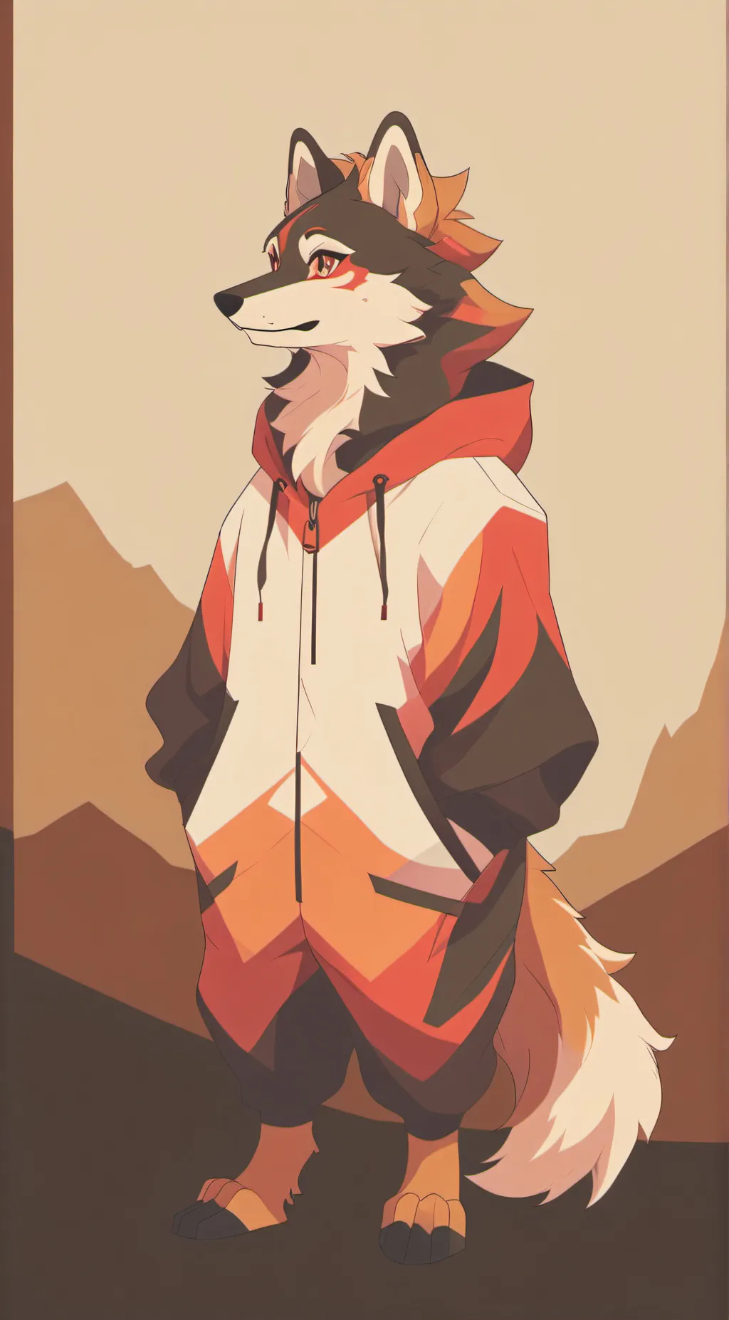 ai character: Fursuit background