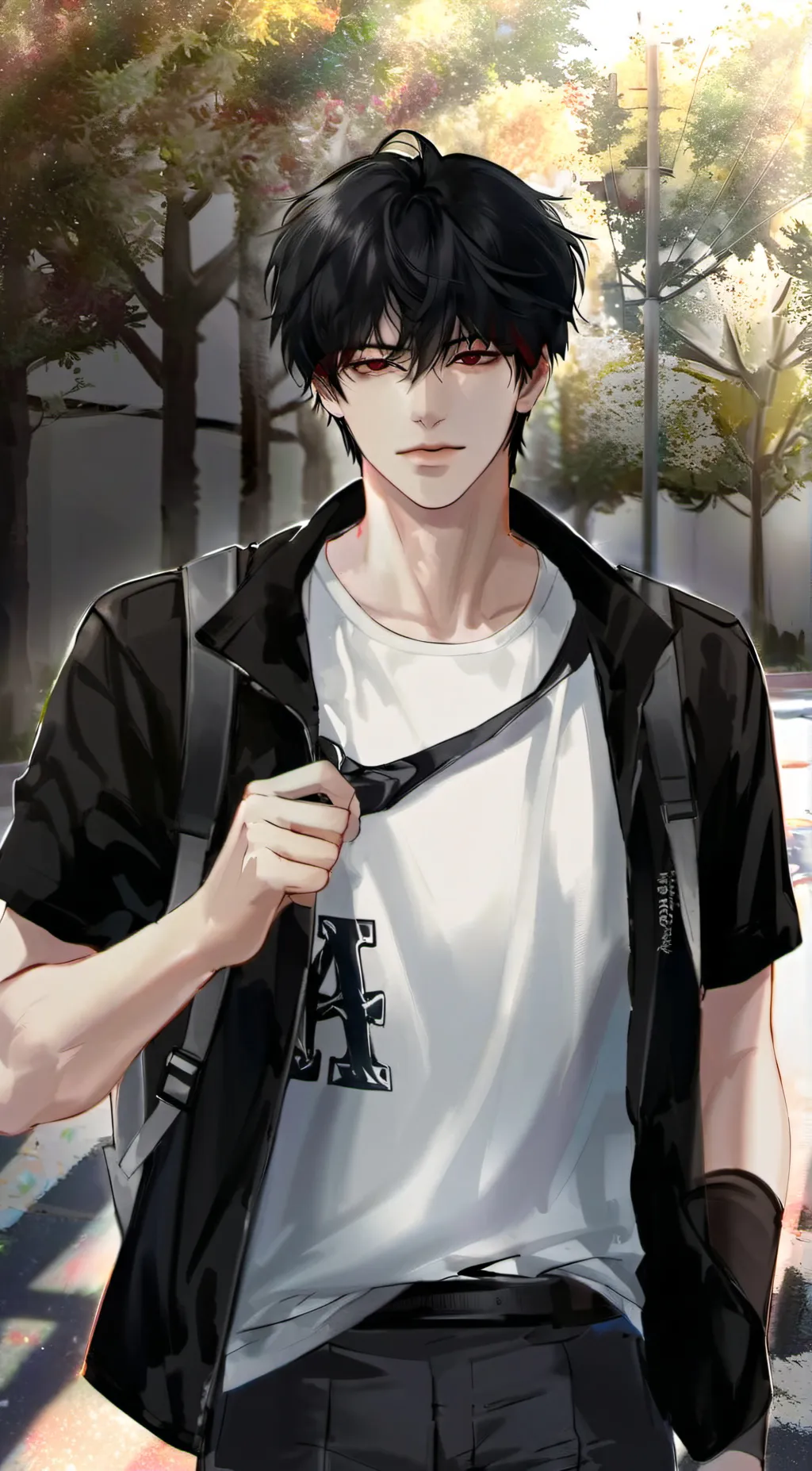 ai character: 🤜•Gaston•🤛 background