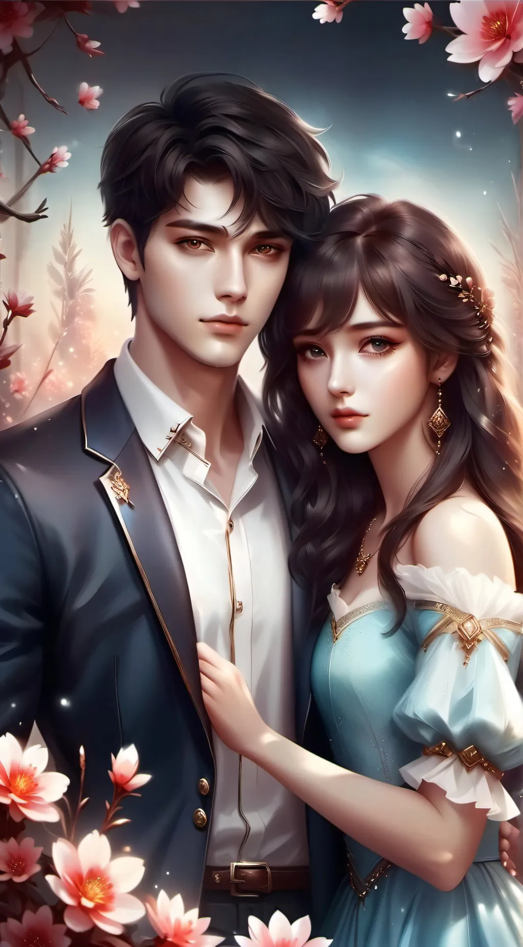 ai character: Mia and Miles background