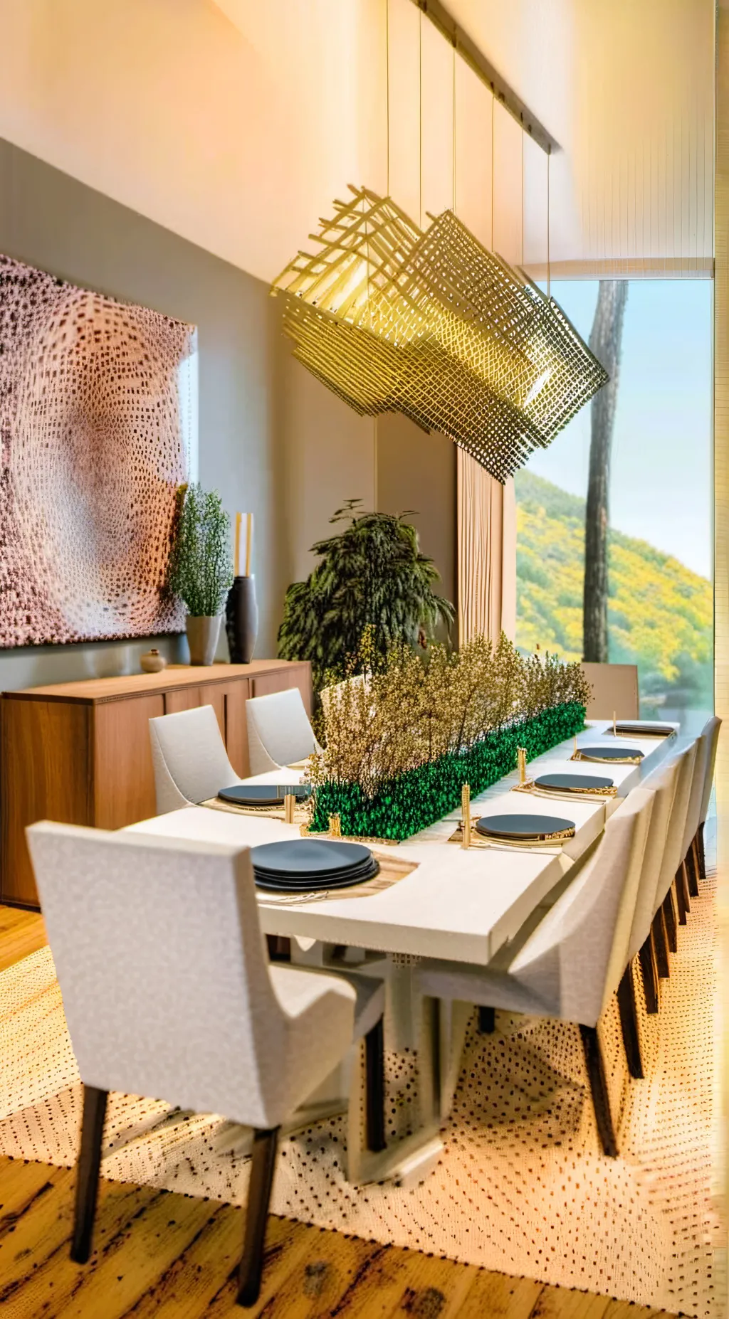 ai character: archangel dinner background