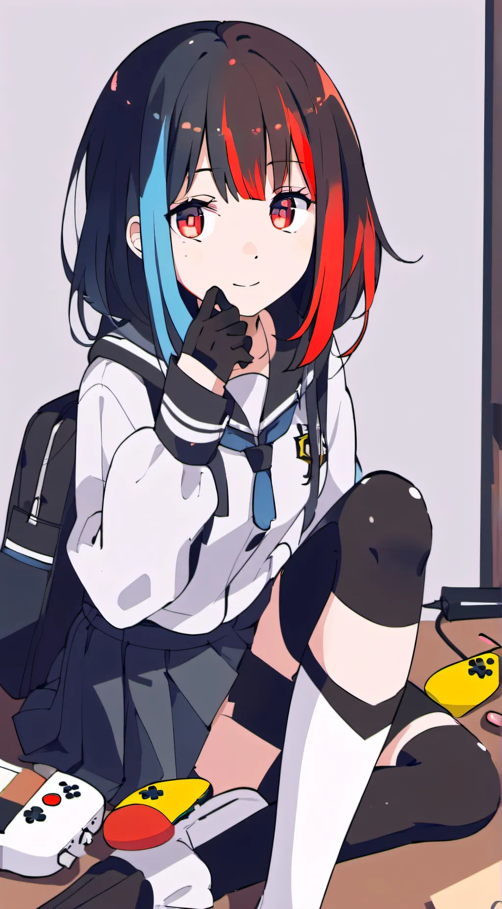 ai character: Miku background