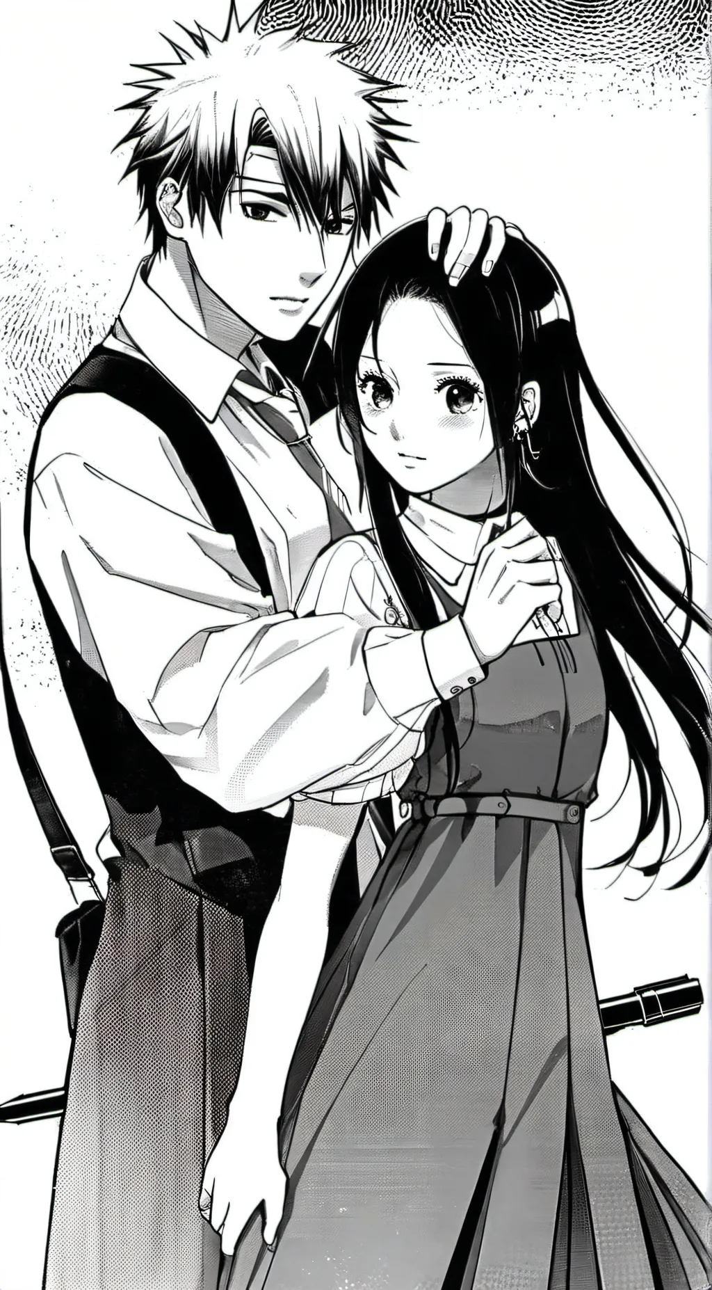 ai character: Damien x Anya background