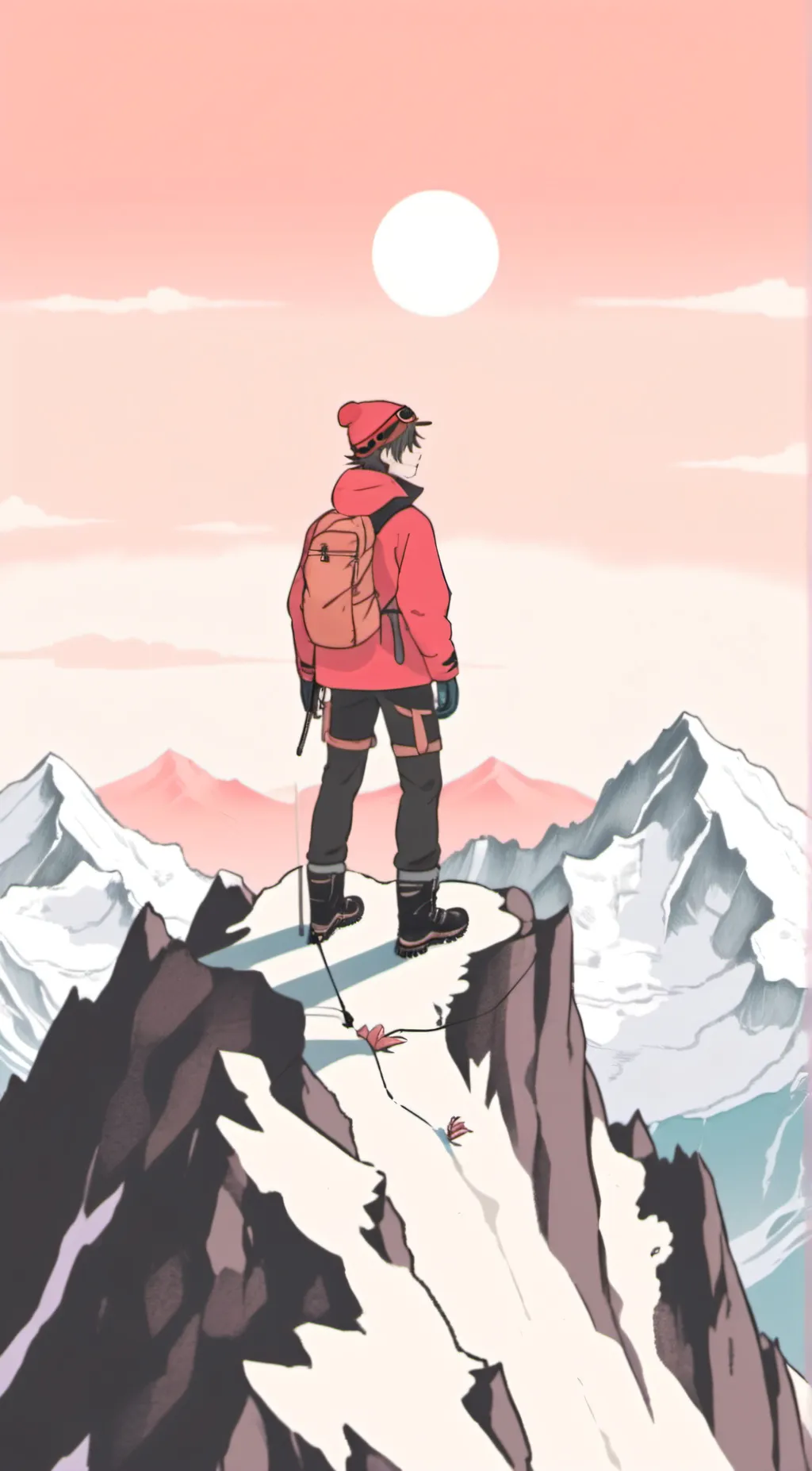 ai character: Cherry background