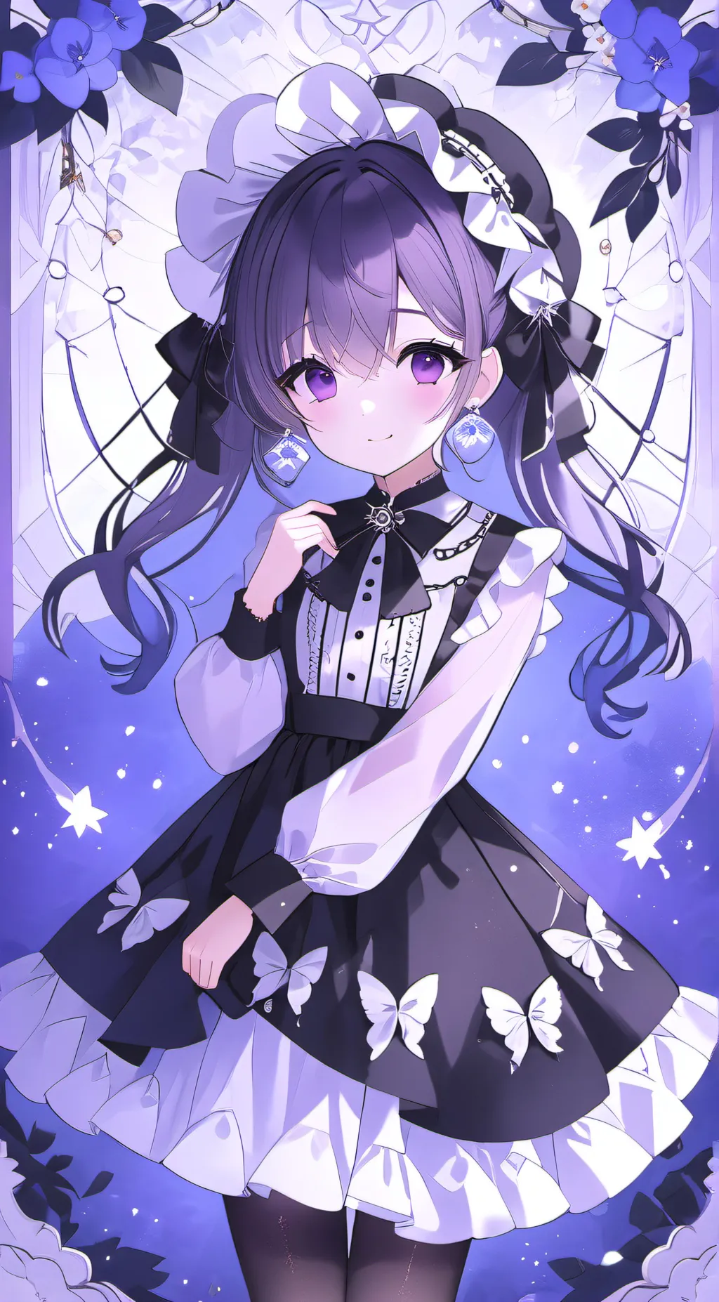 ai character: Miss zero background