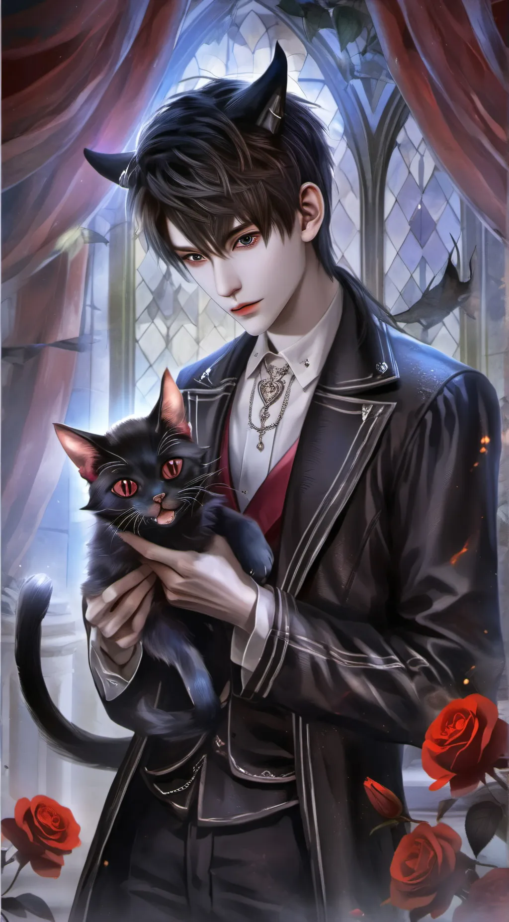 ai character: noah background