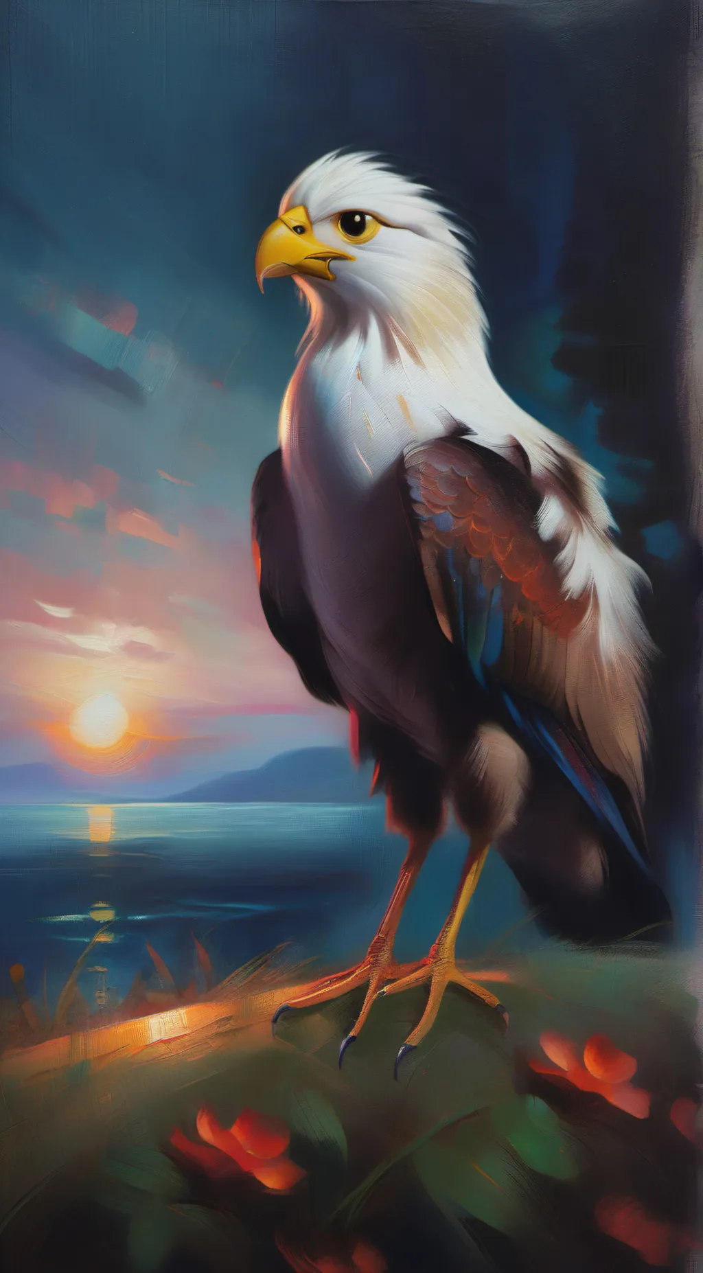 ai character:  strict brother background