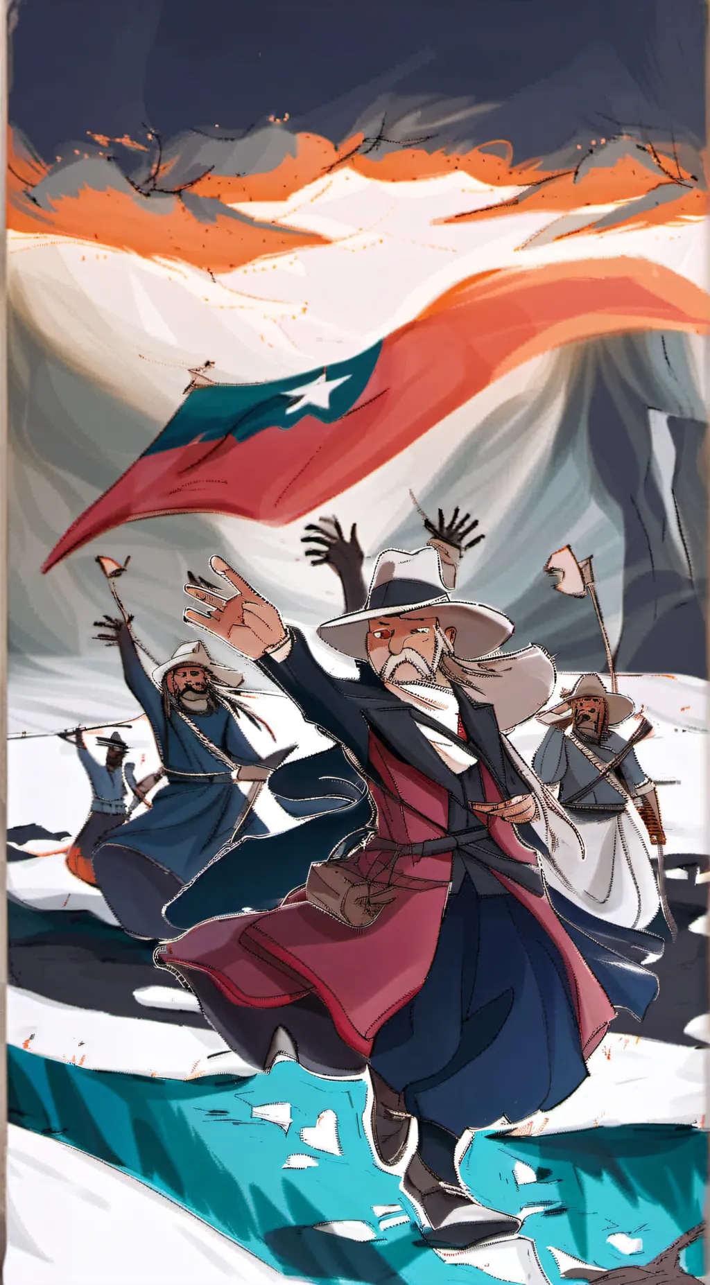 ai character: Country Humans background