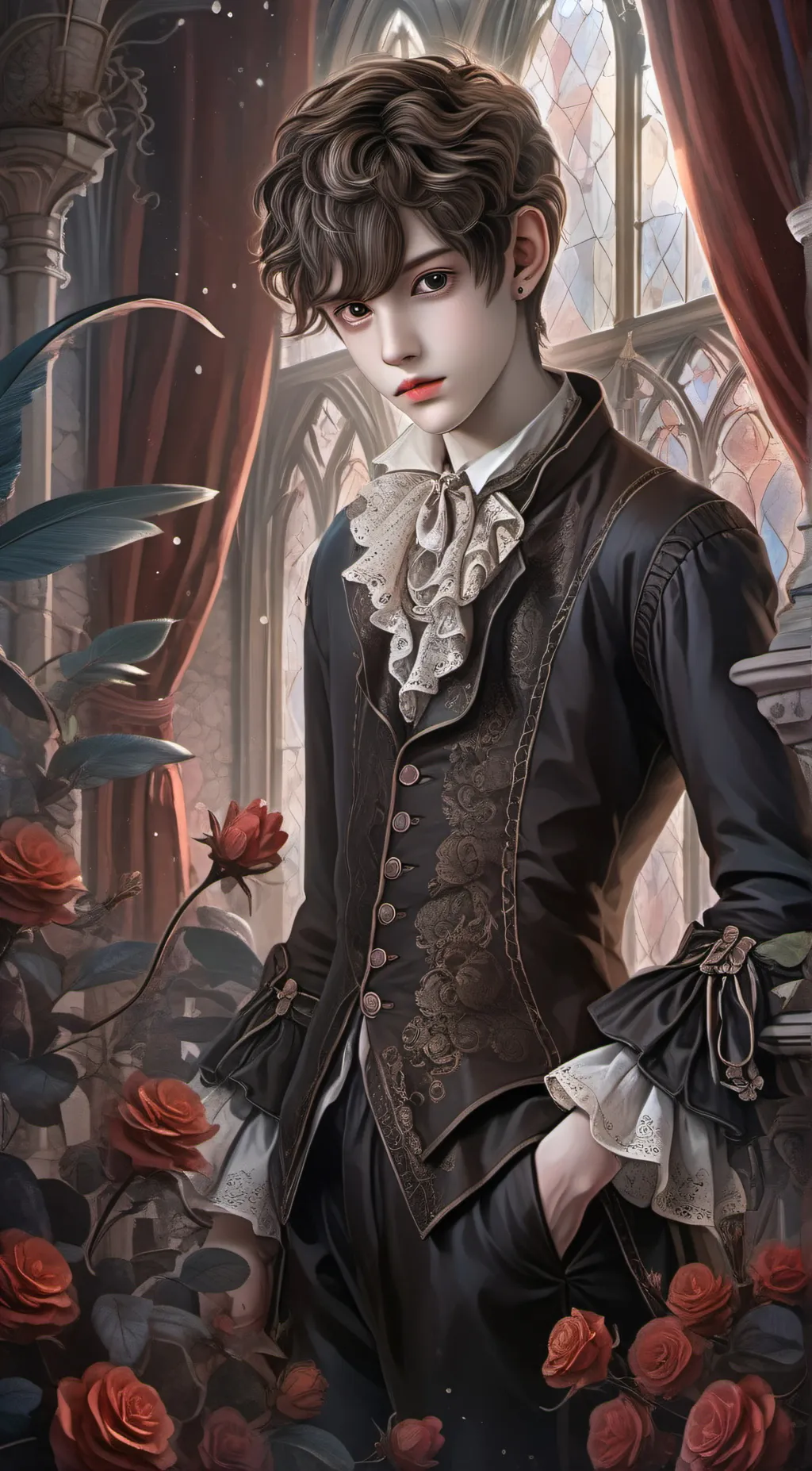 ai character: Archie Harriet background