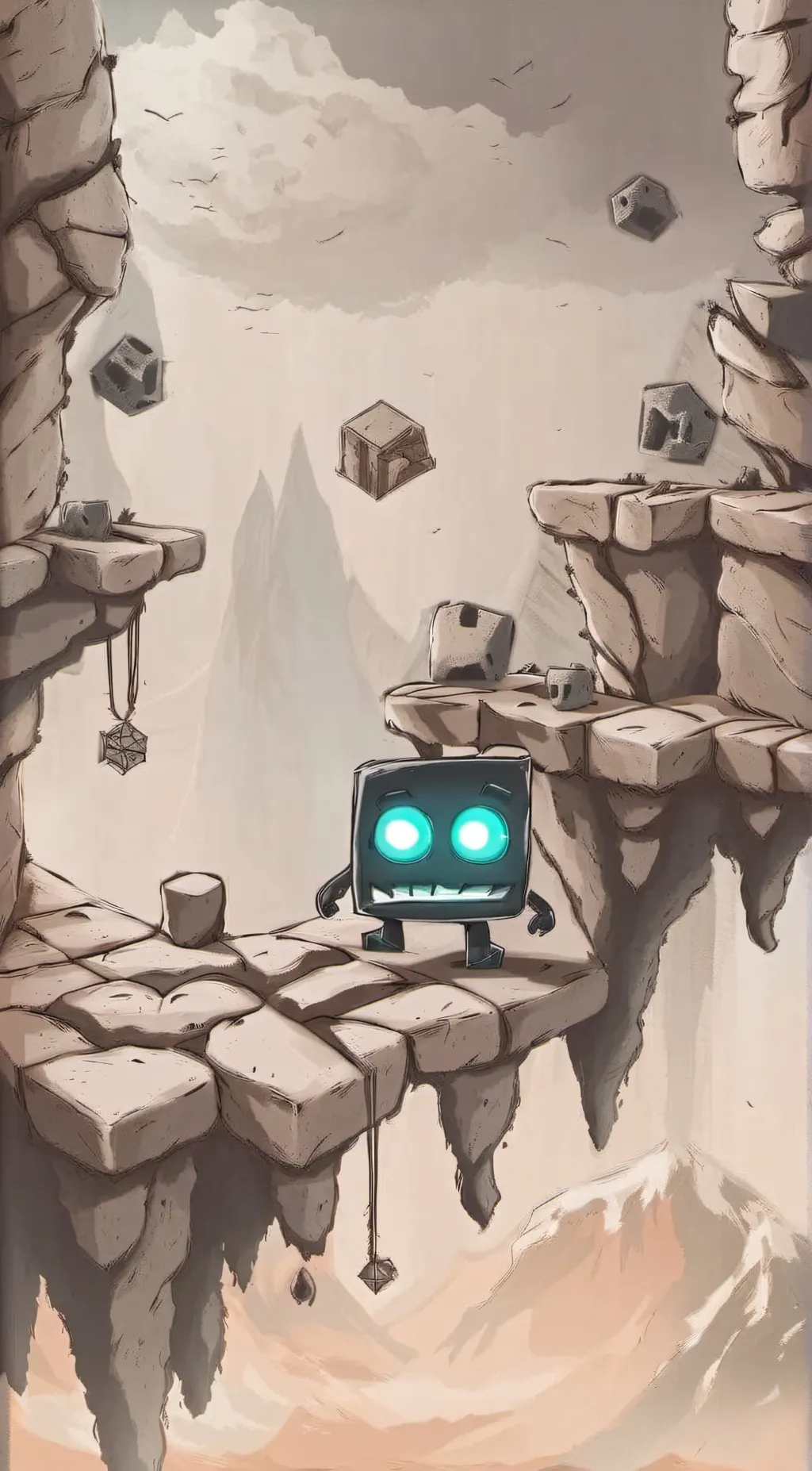 ai character: niga background