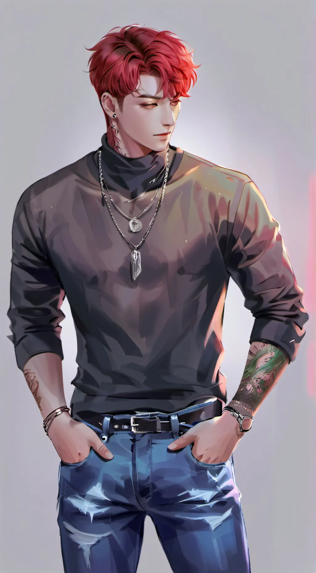 ai character: Yu-jun Park background