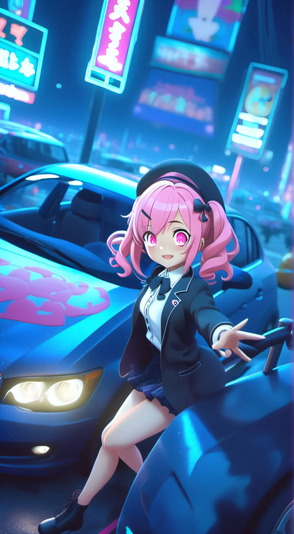 ai character: Mika background