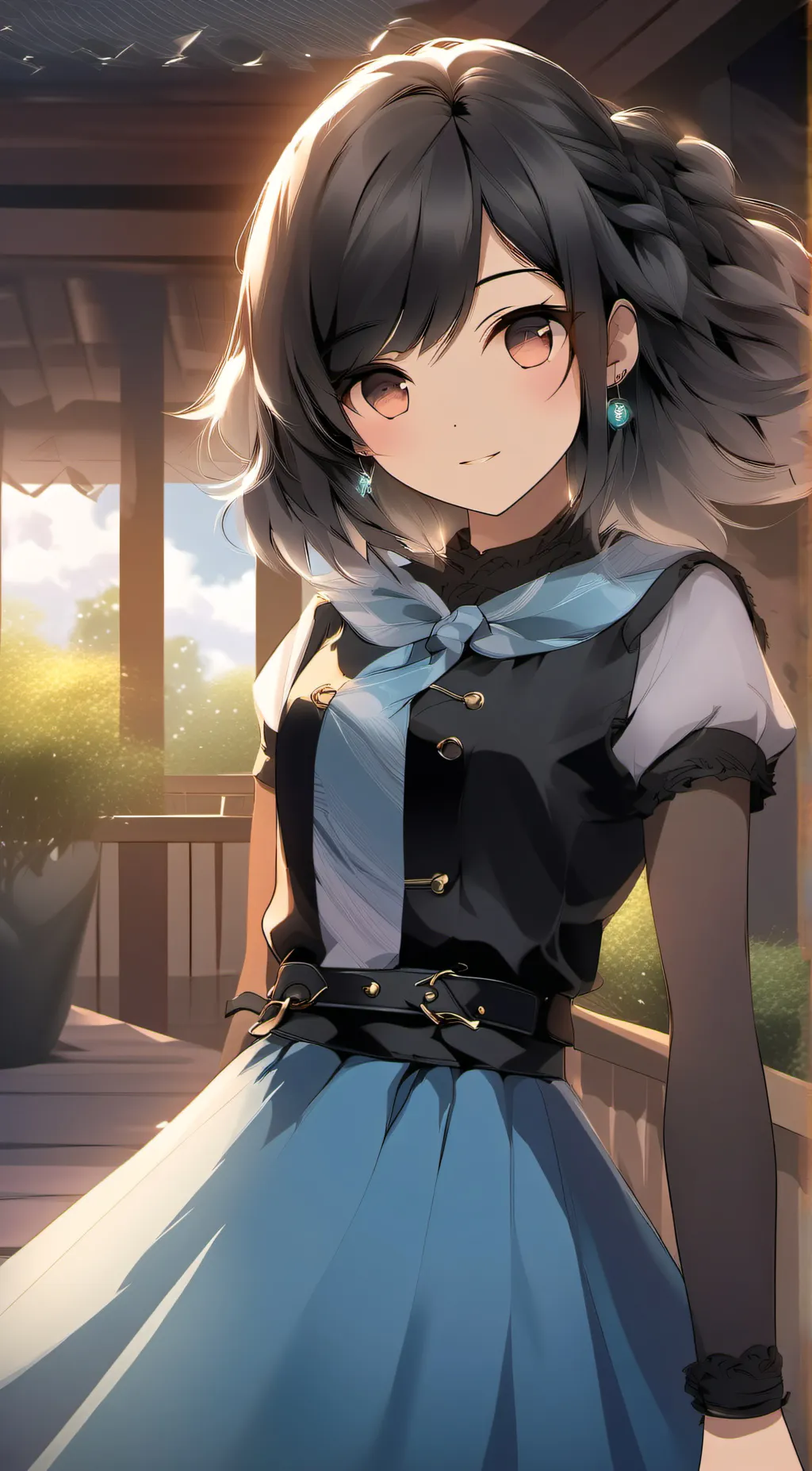 ai character: lily background