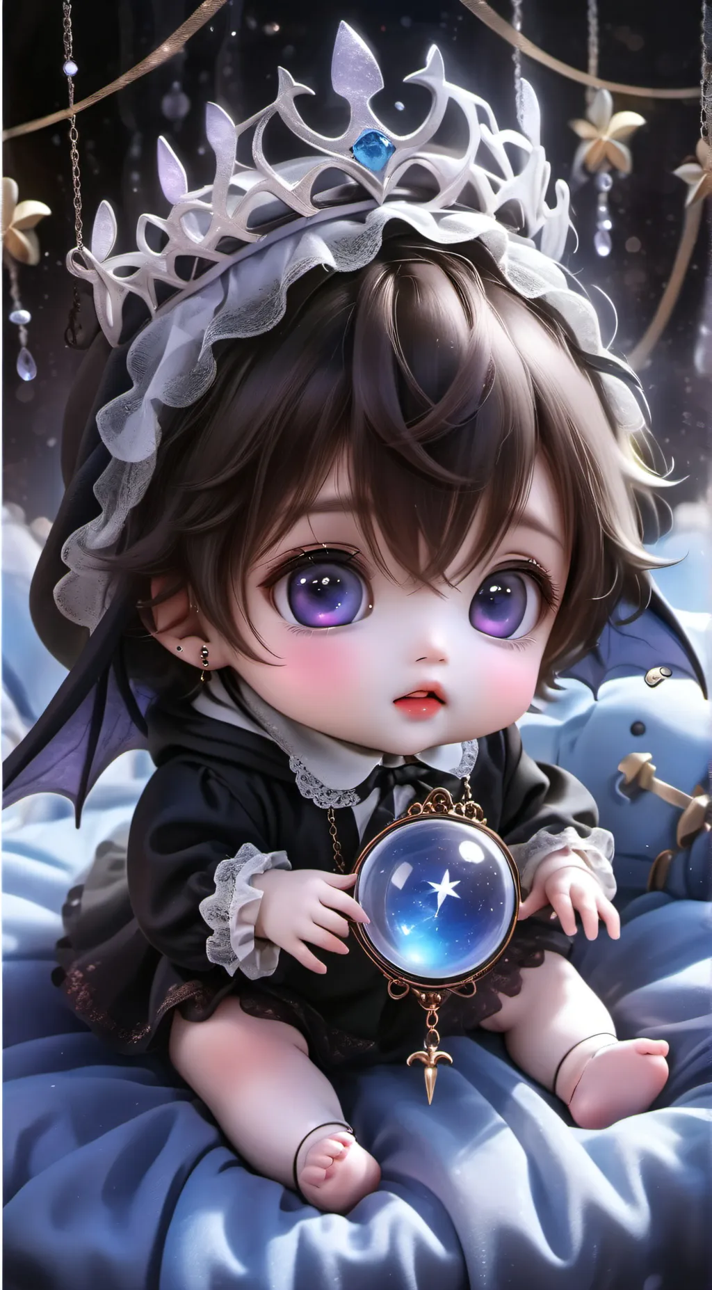 ai character: Sandy background