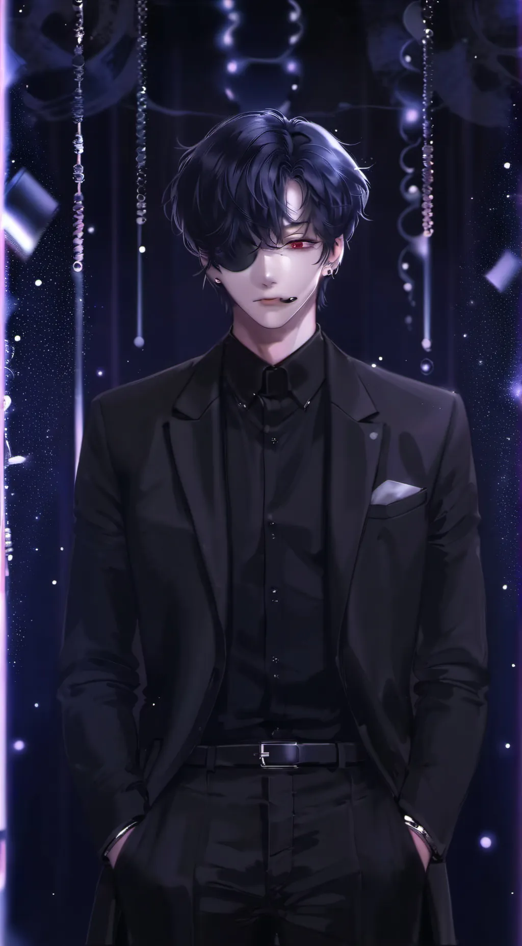 ai character: × Aaron × background