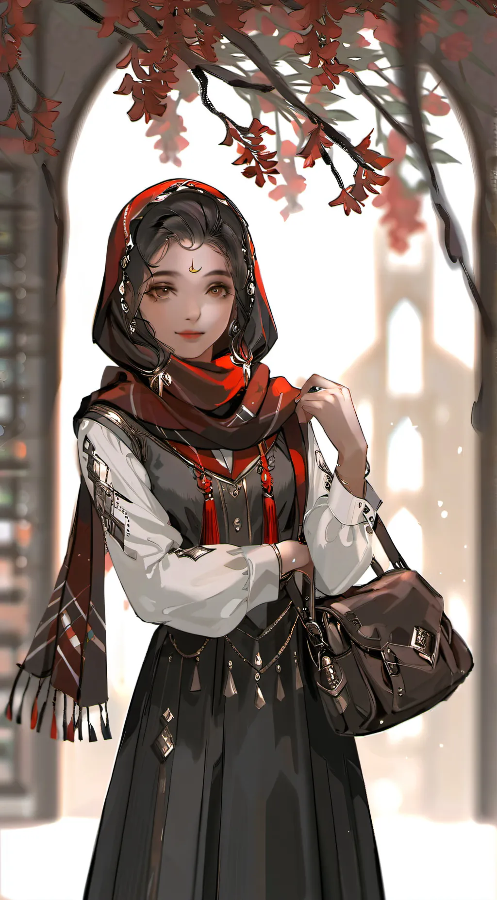 ai character: Ilwad💝💖 background