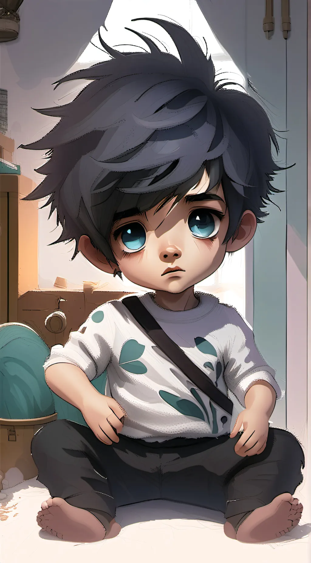 ai character: Baby Alex background