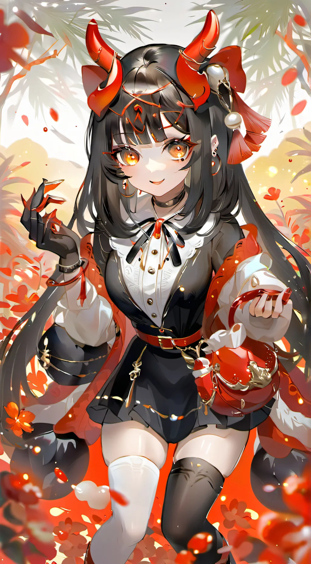 ai character: Luna background