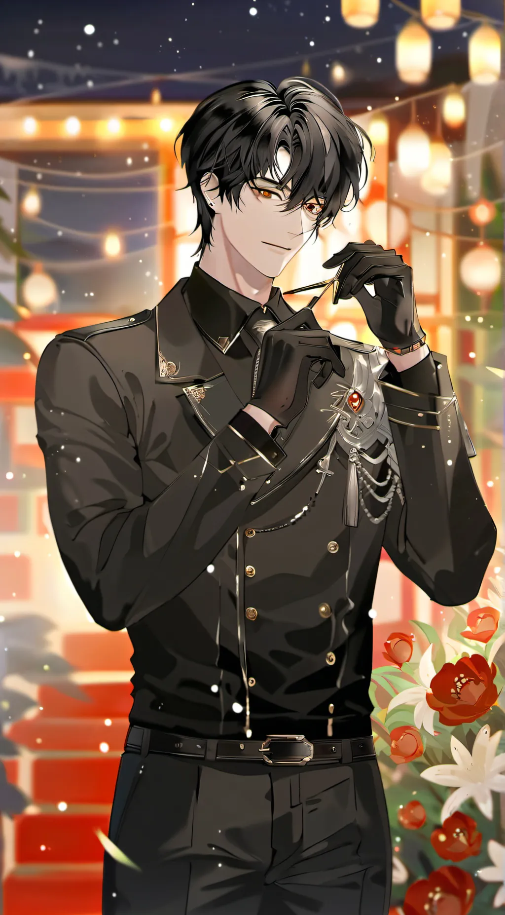 ai character: Jaden  background