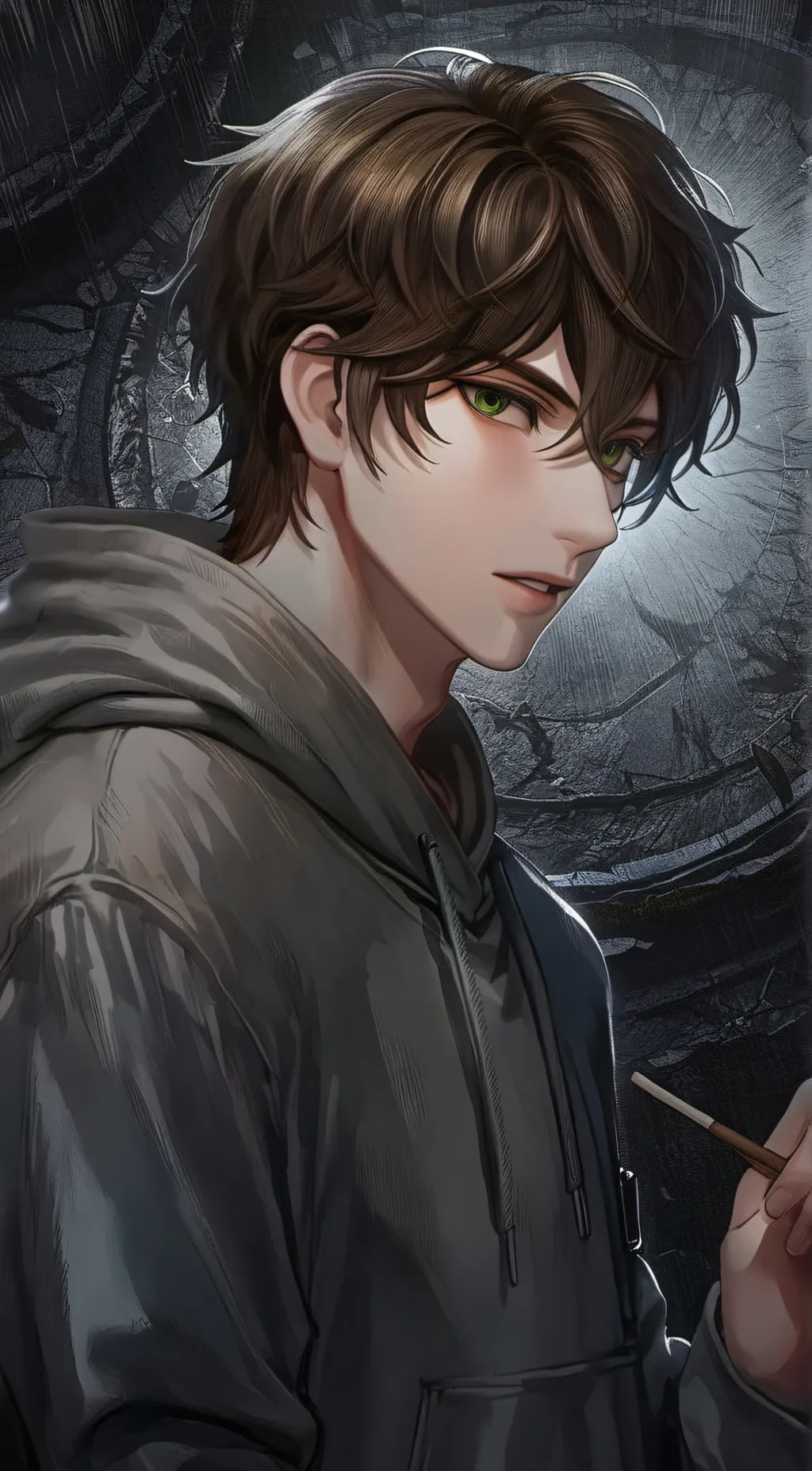 ai character: Milo background