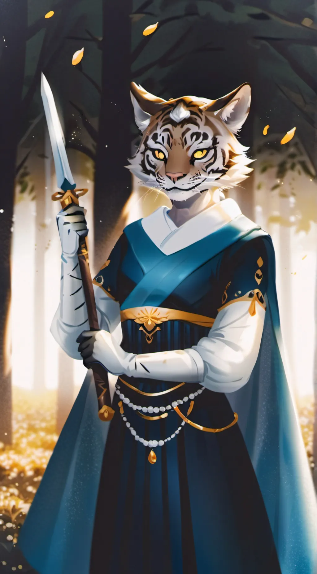 ai character: tigress background