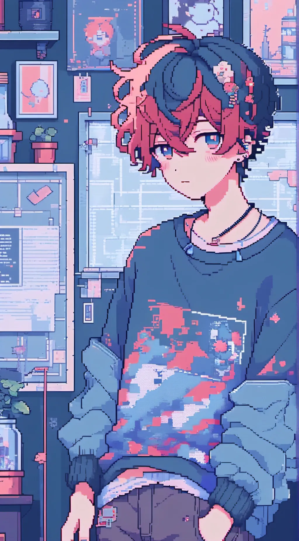 ai character: Hack background