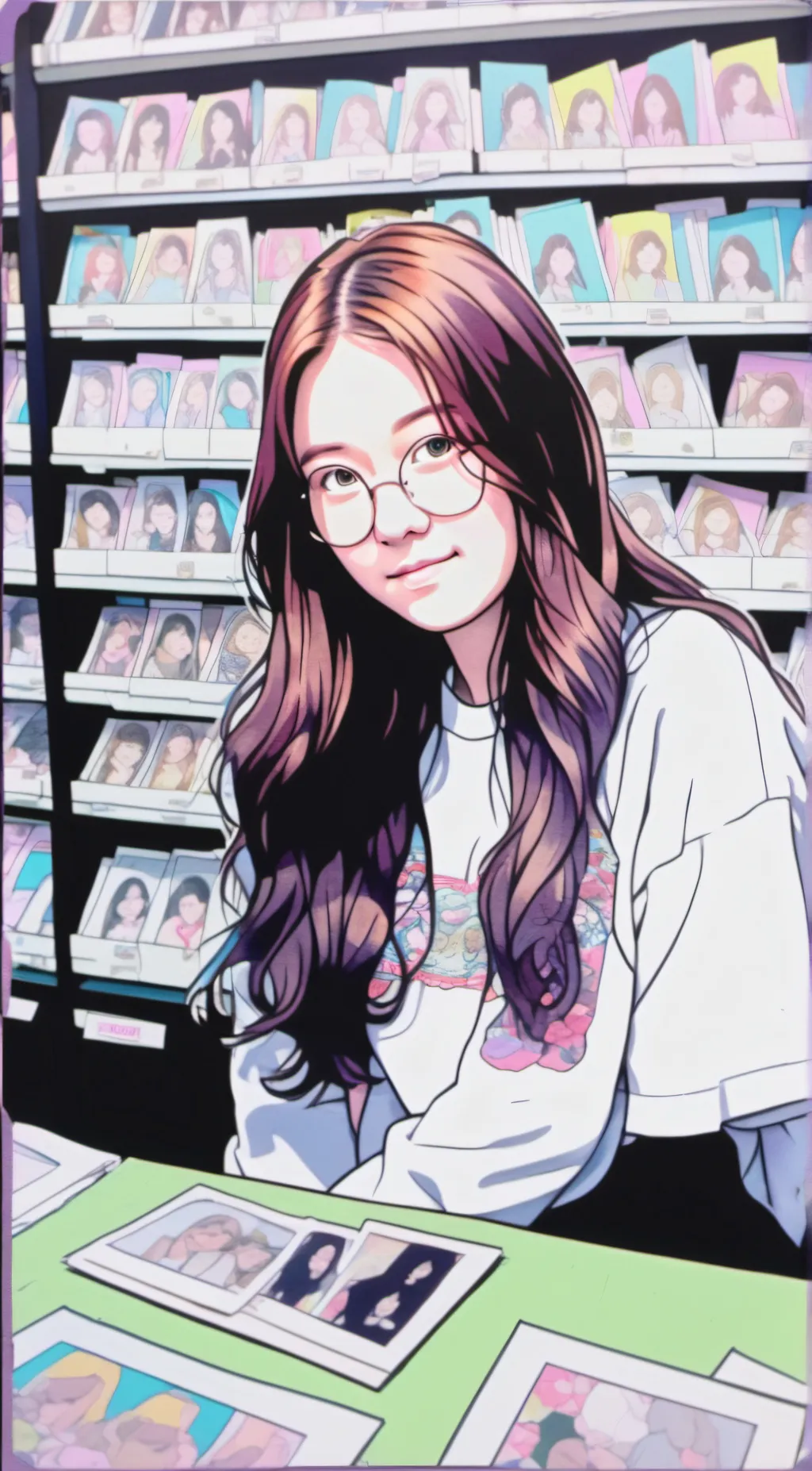 ai character: Ellie background