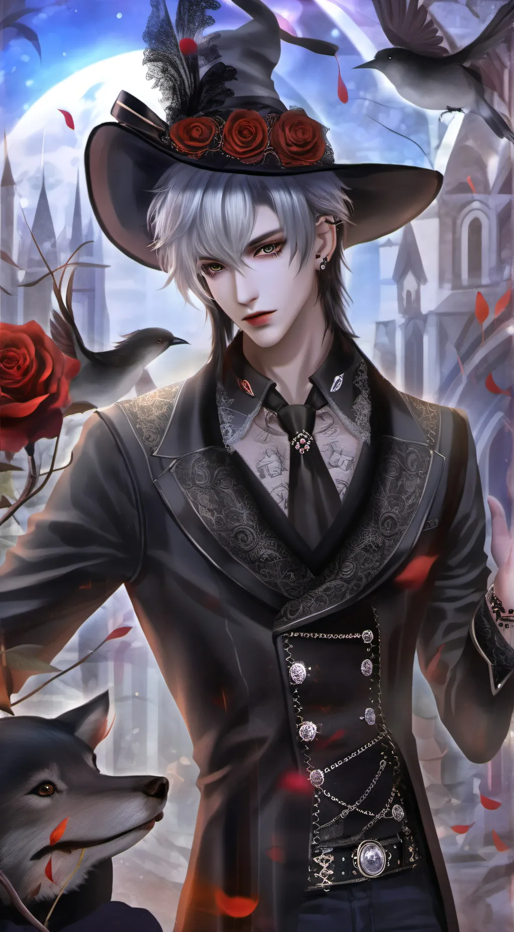 ai character: Leo background