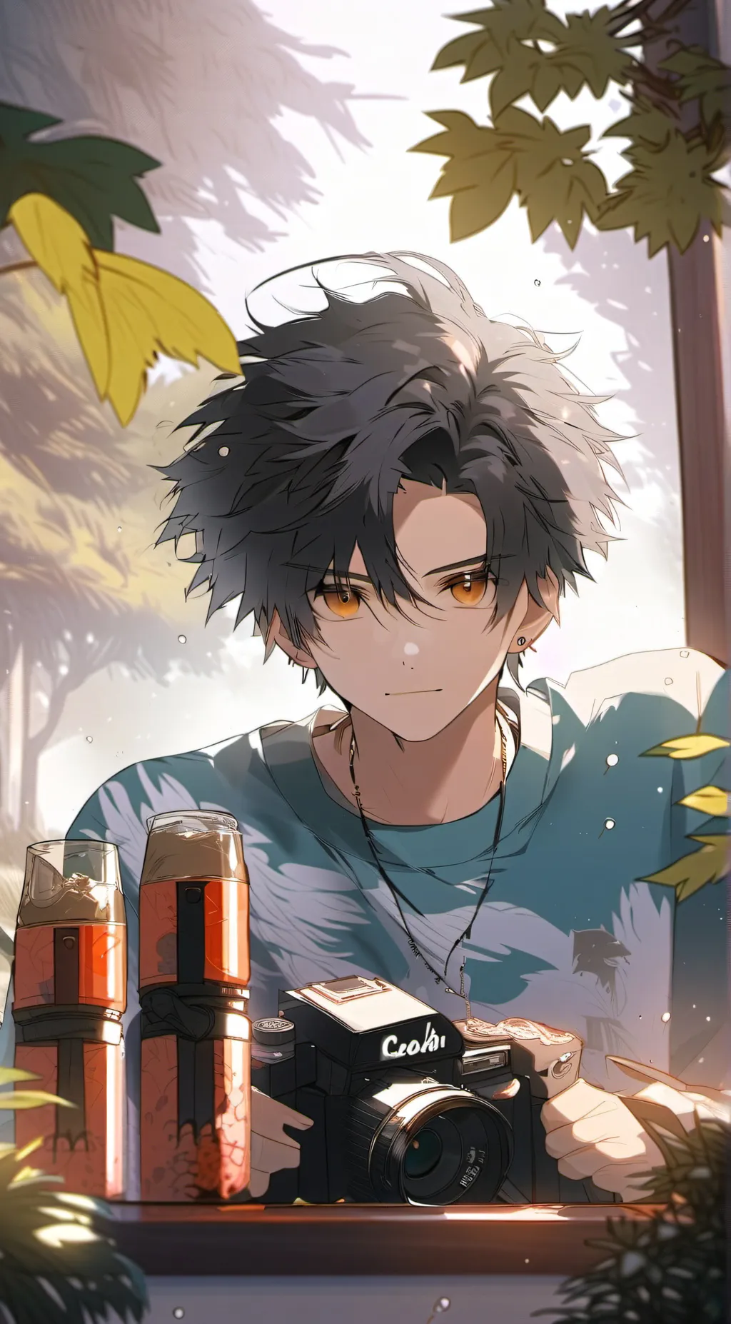 ai character: Luke background