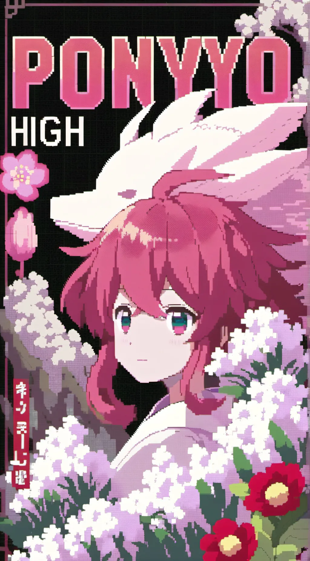 ai character: Ponyo High background