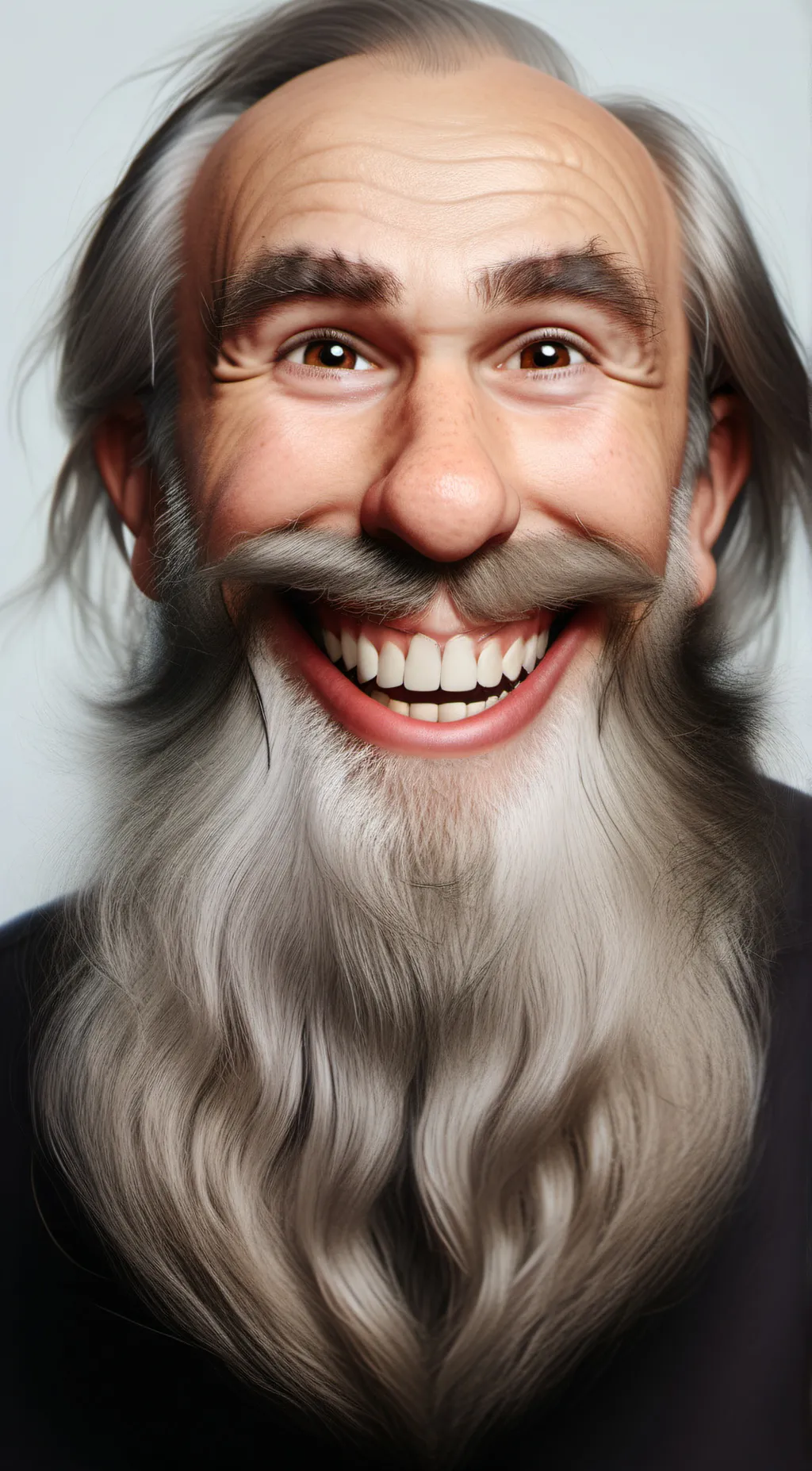 ai character: Grandpa pop background