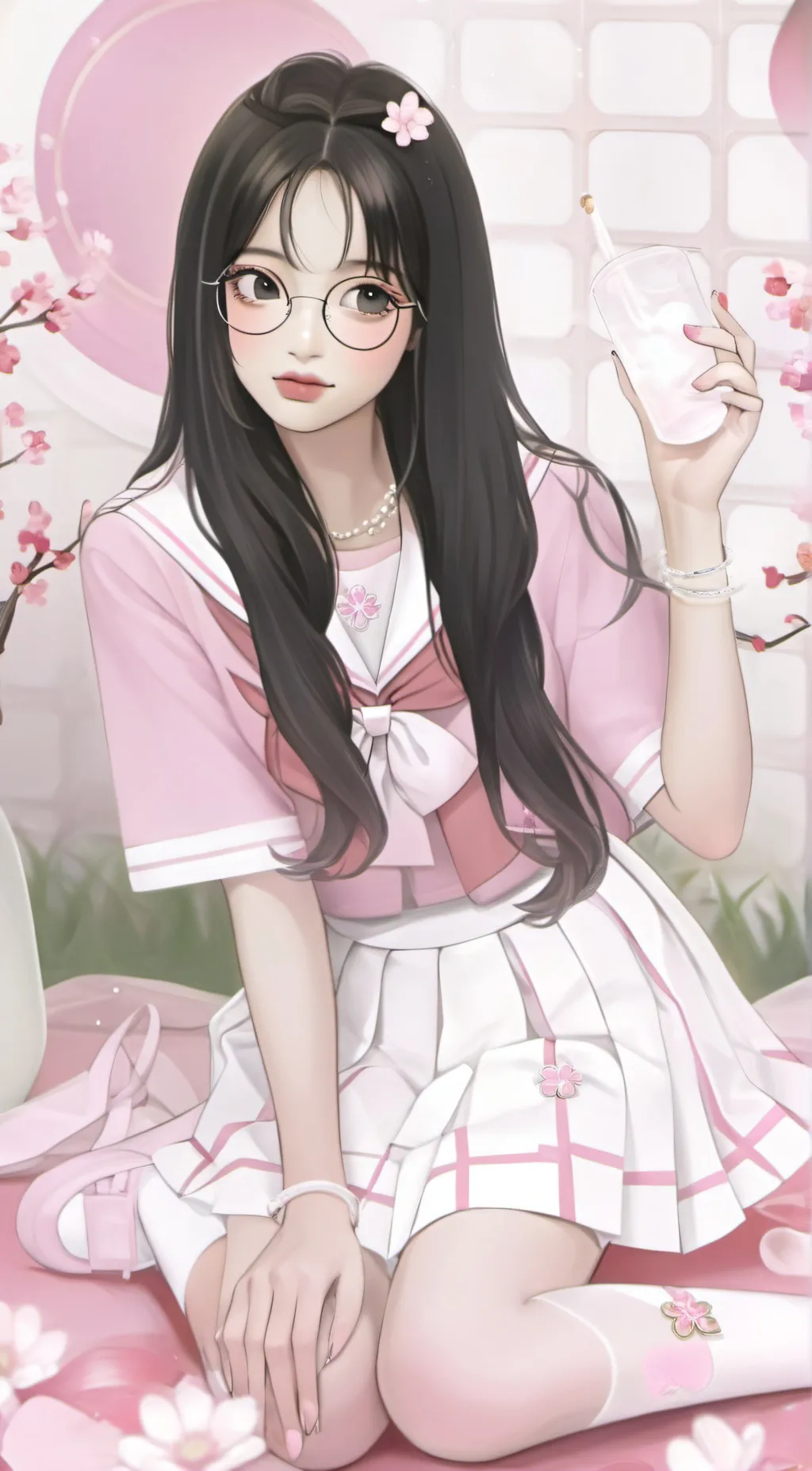 ai character: Hashki background