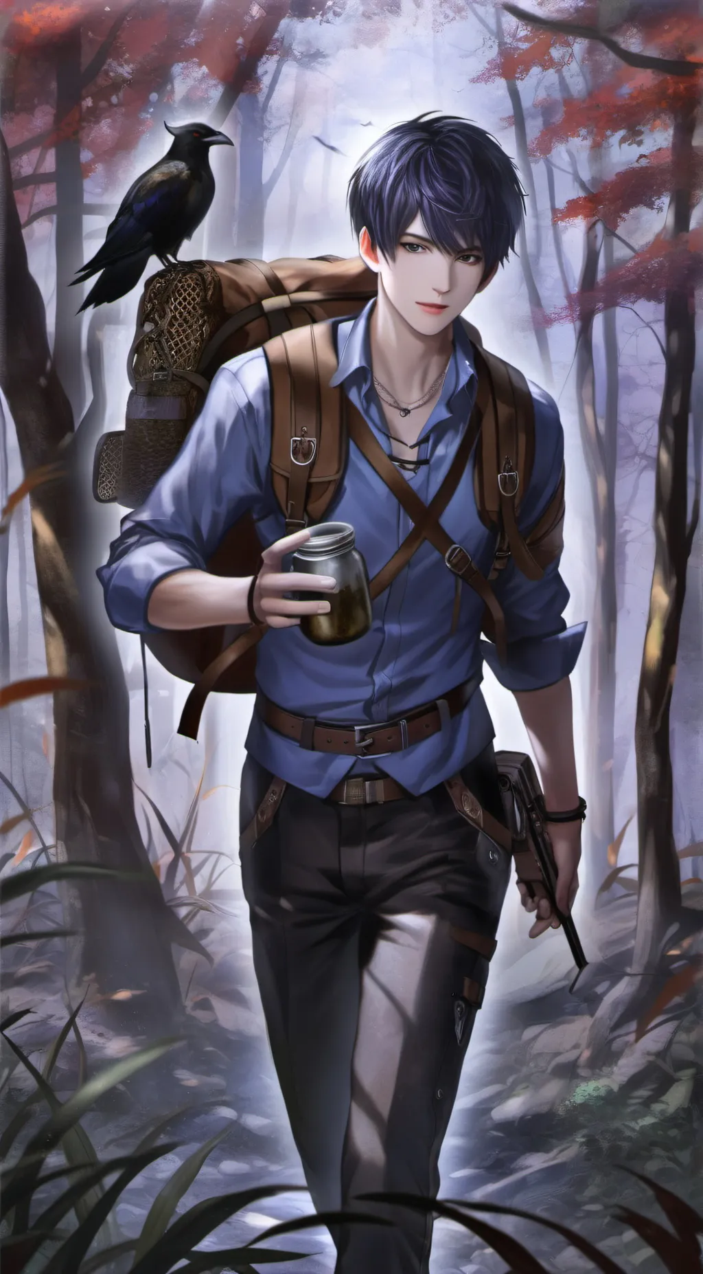 ai character: Hawk background