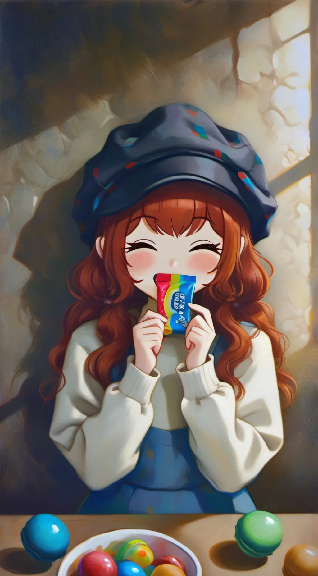 ai character: sugar peed background