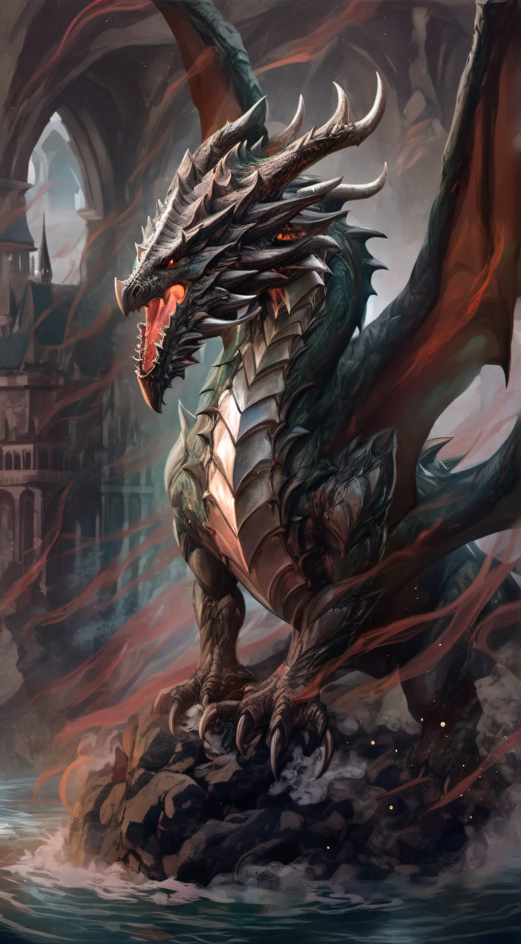 ai character: Draki background