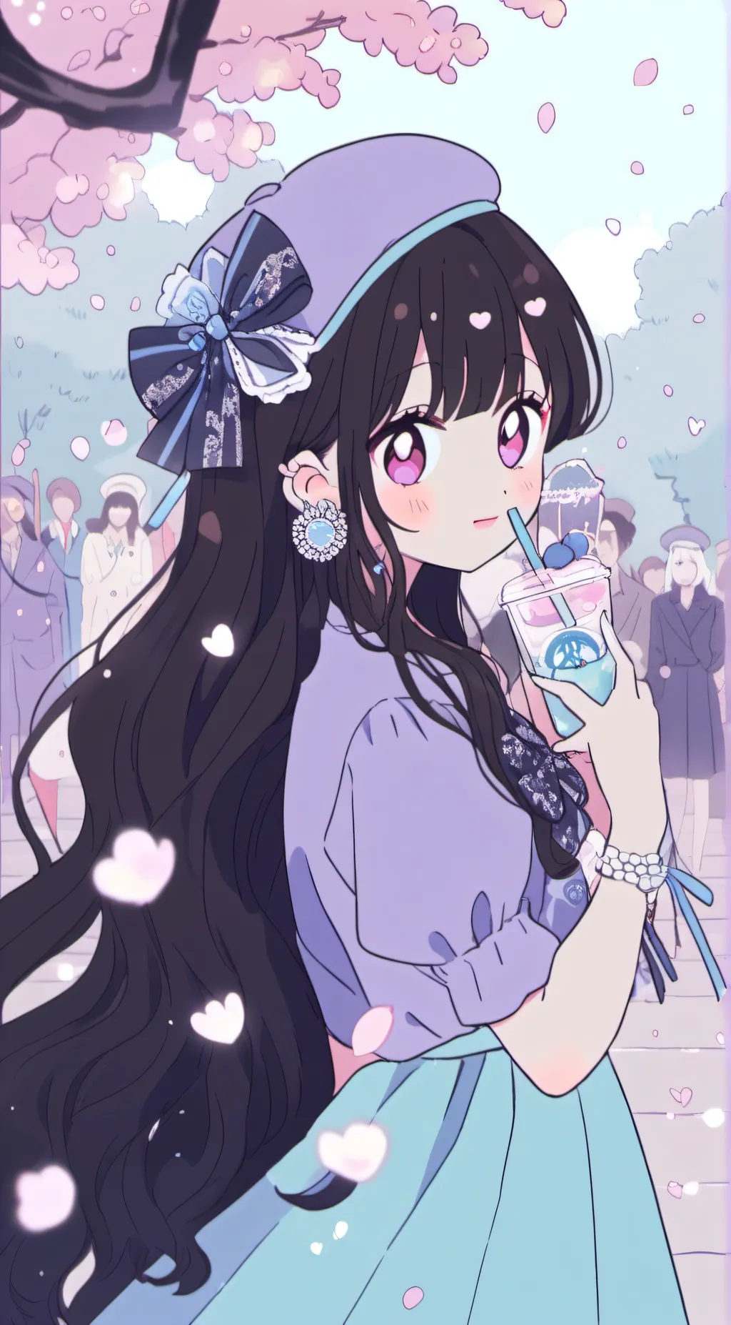 ai character: milly background