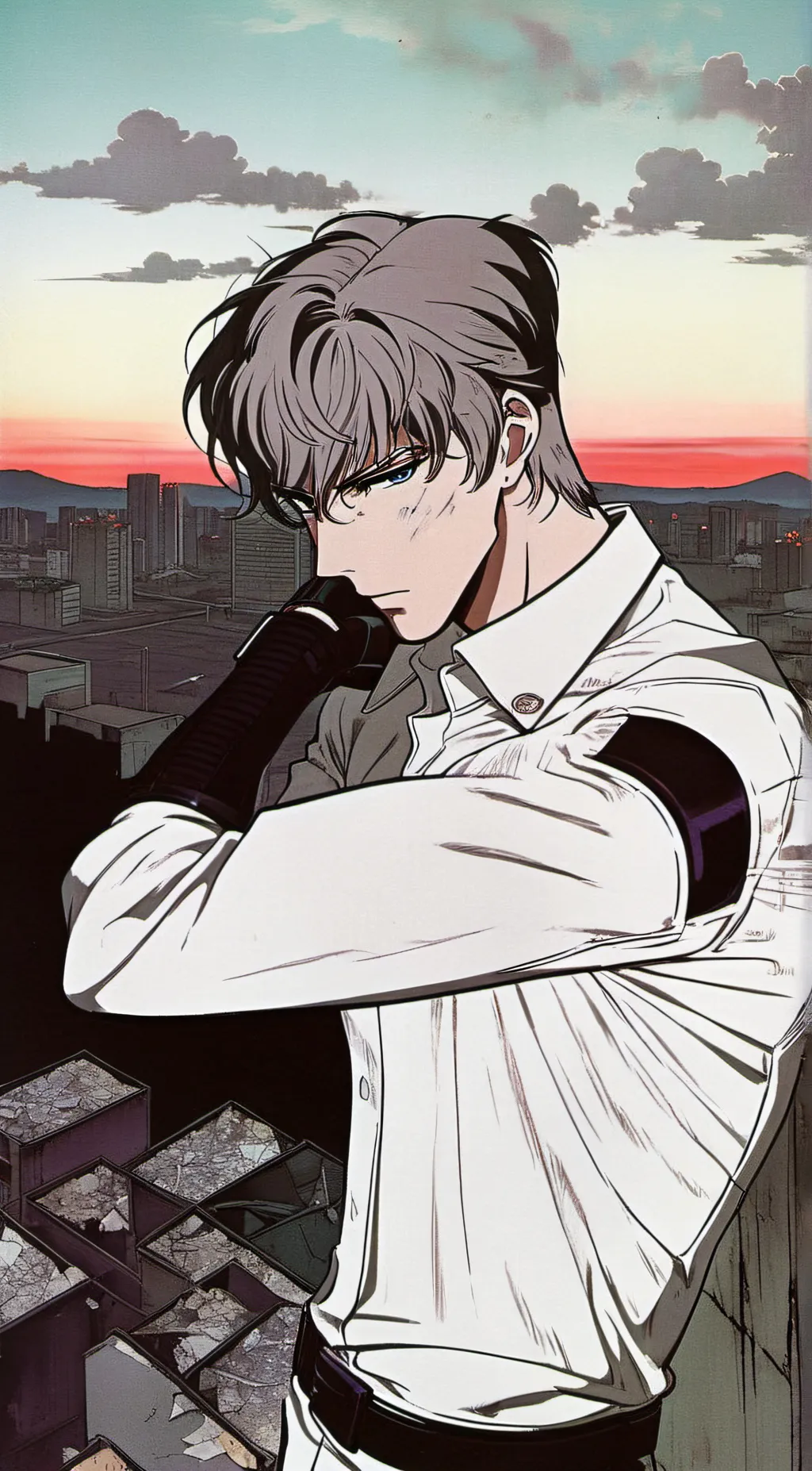 ai character: Chase  background