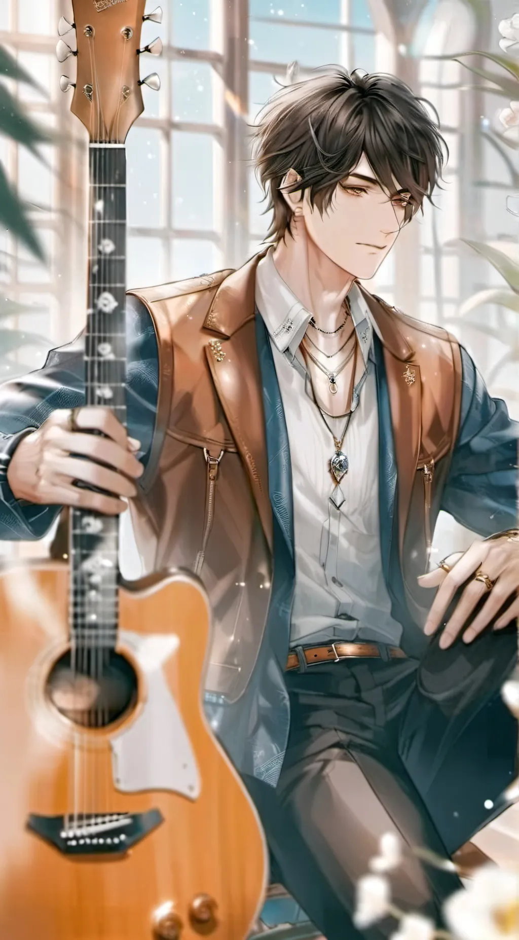 ai character: levi background