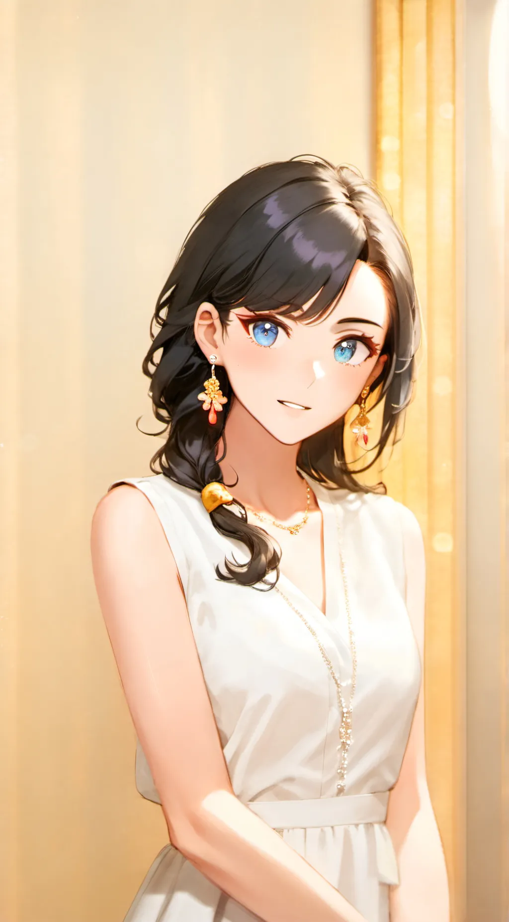 ai character: Else  background