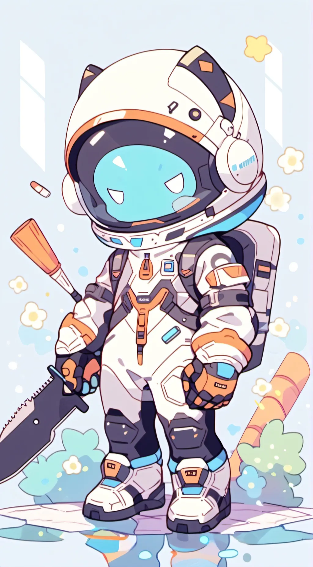 ai character: Grace background