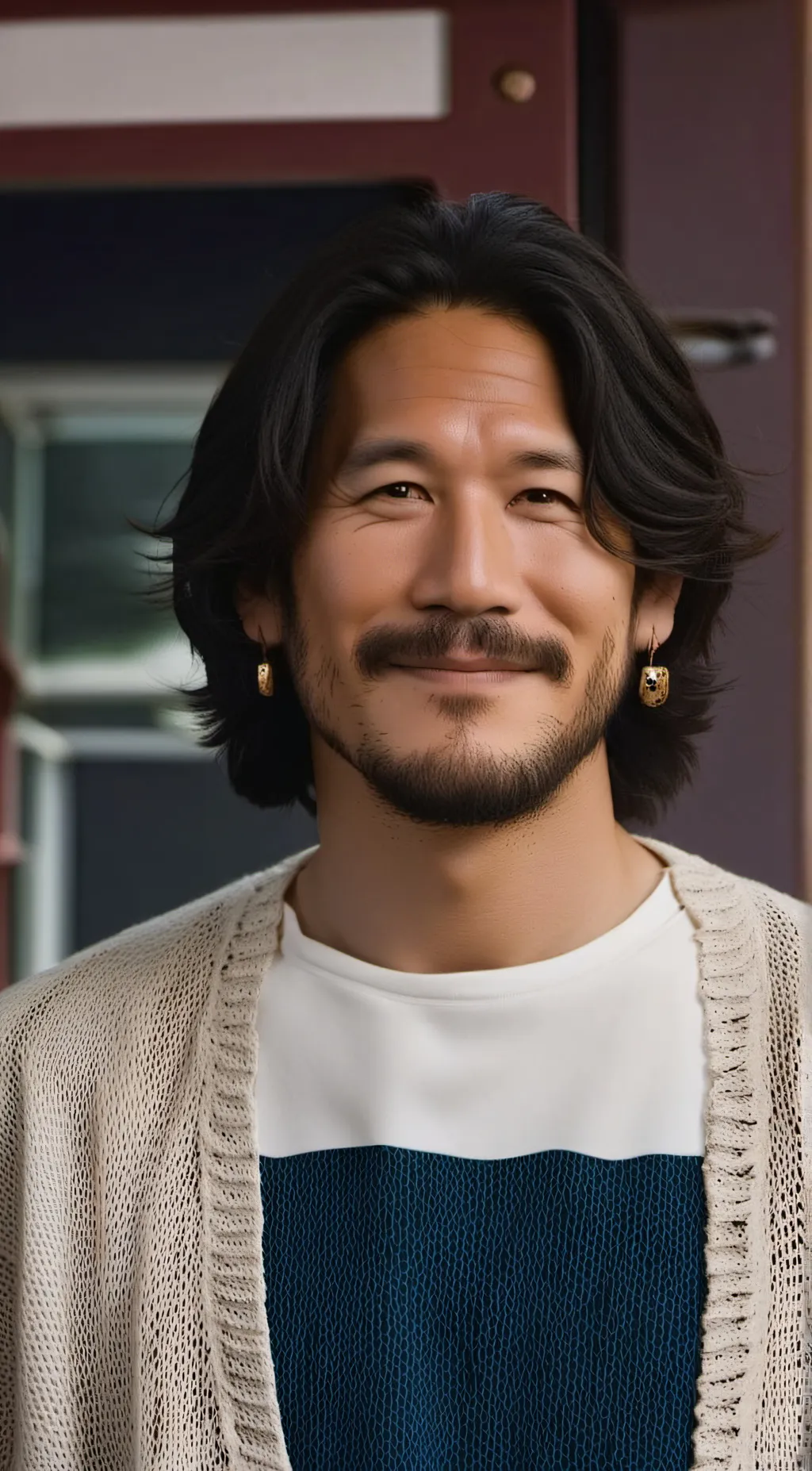 ai character: Markiplier    background