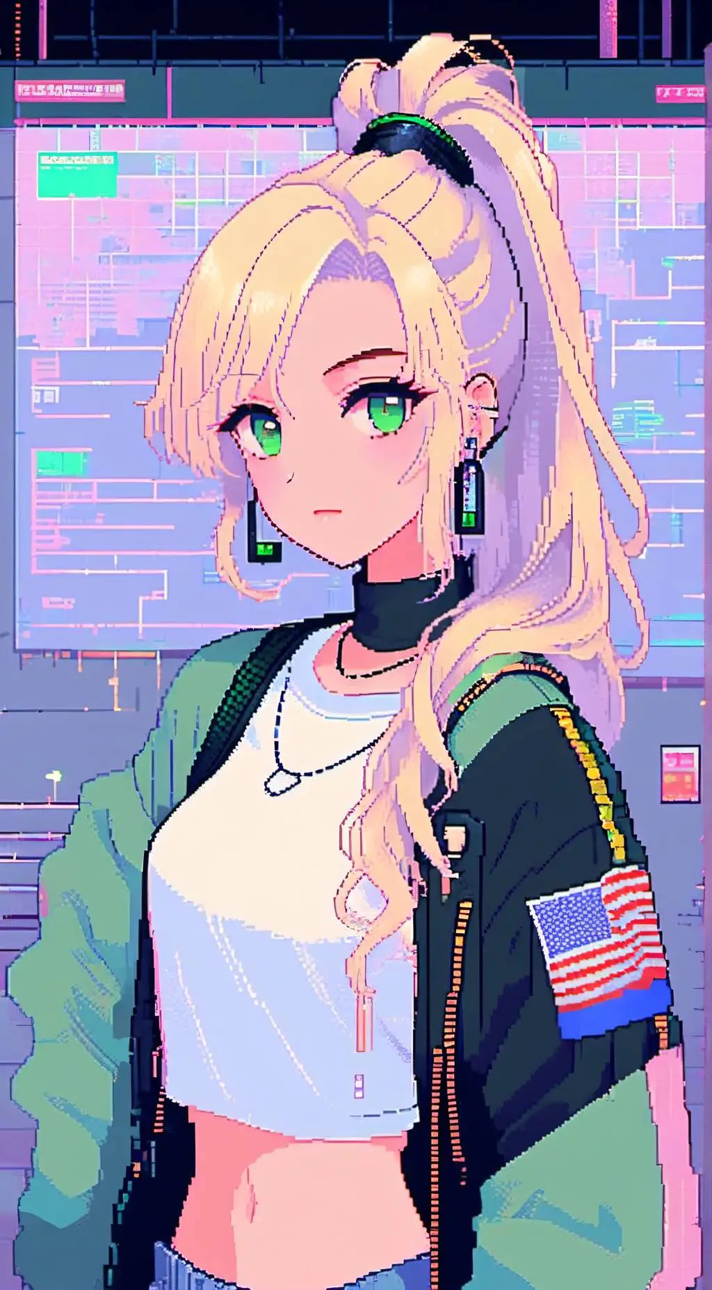 ai character: Vannesa(Trouble) background