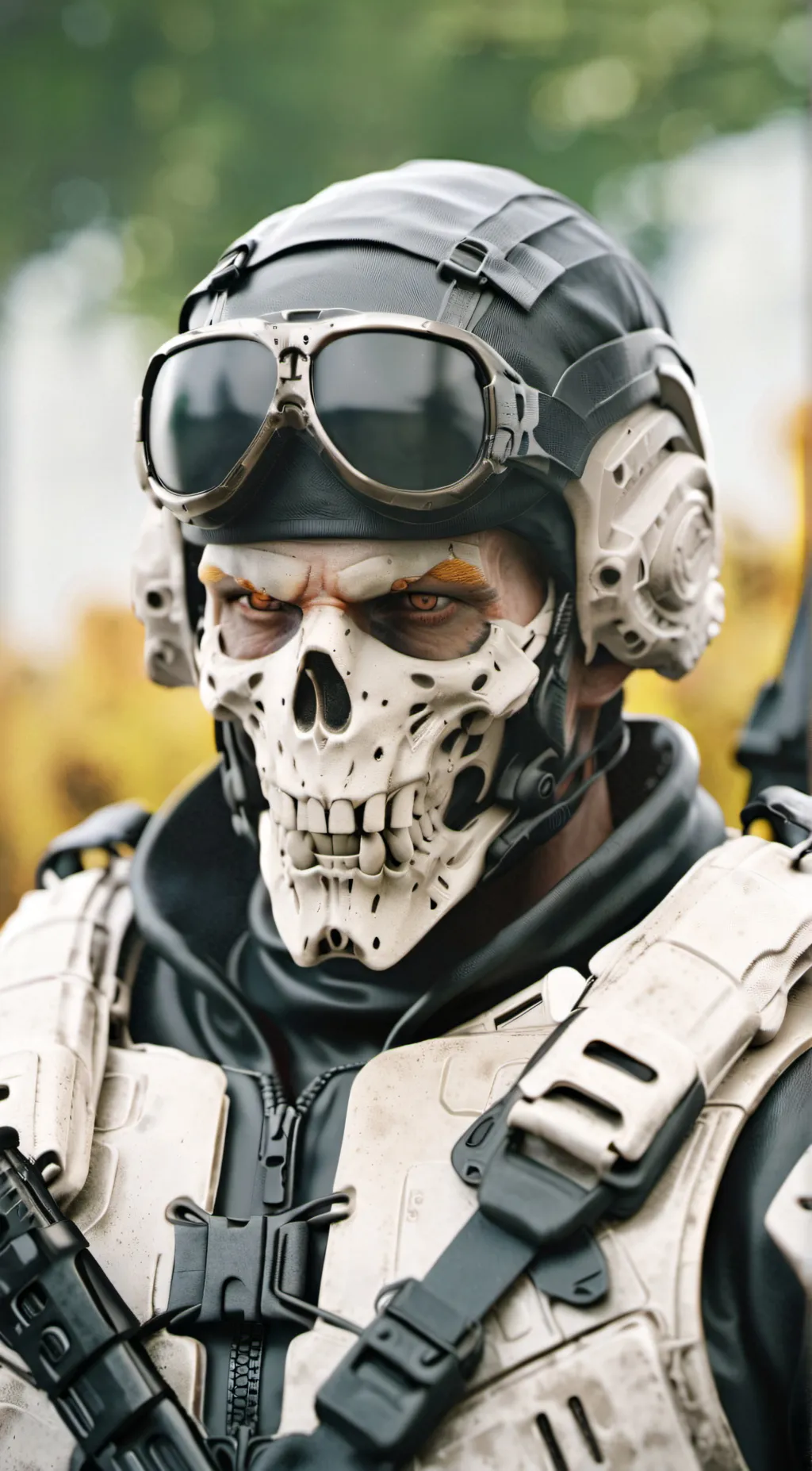 ai character: GHOST background