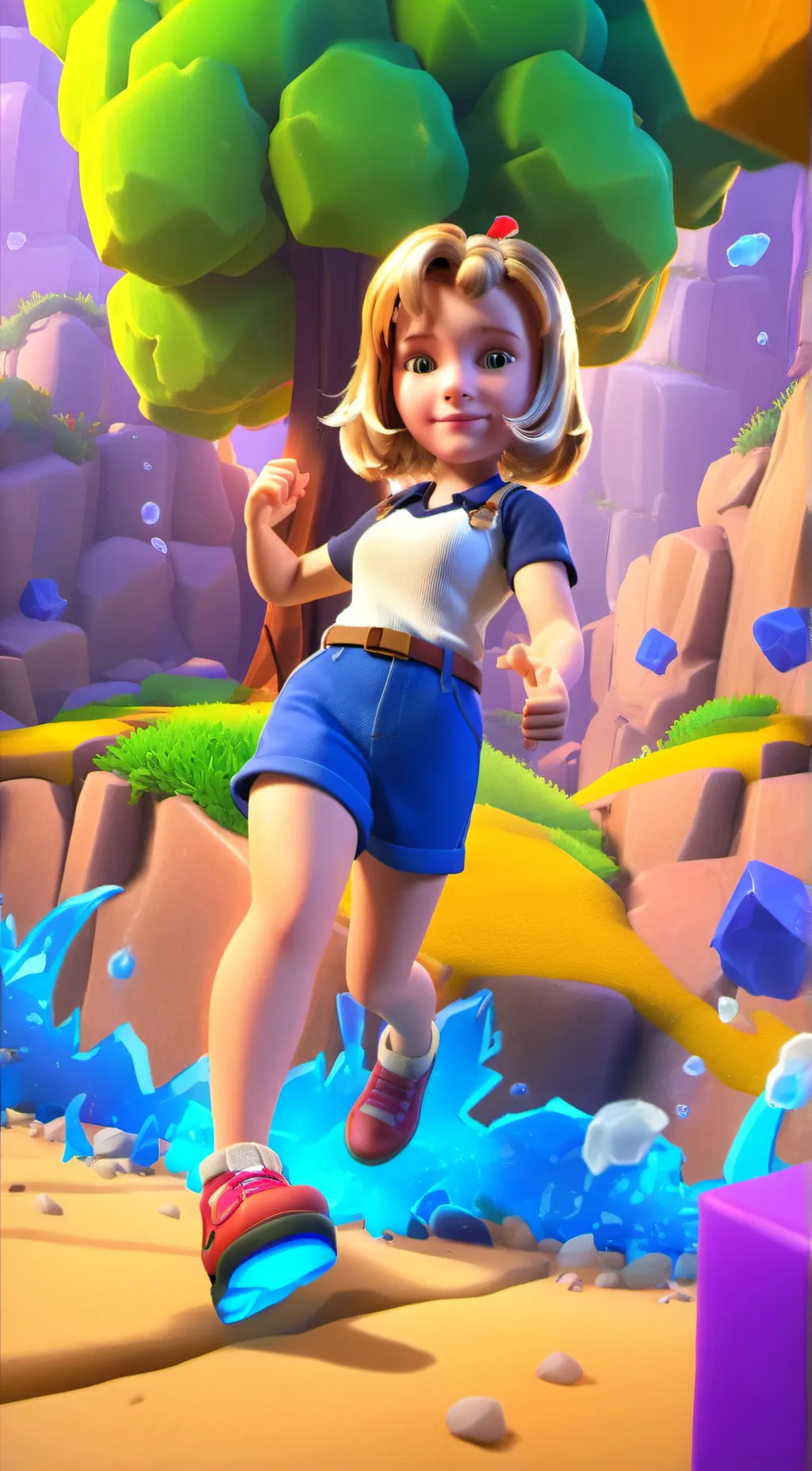 ai character: Olivia background