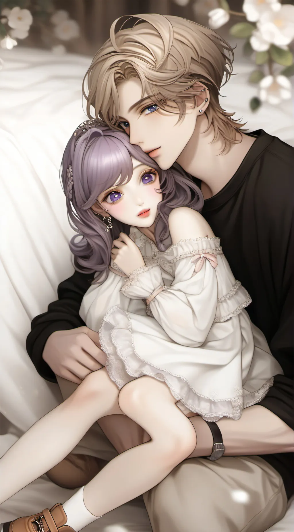 ai character: Jack and Luna background