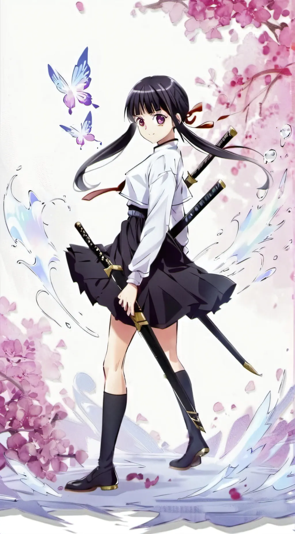 ai character: Kanao  background