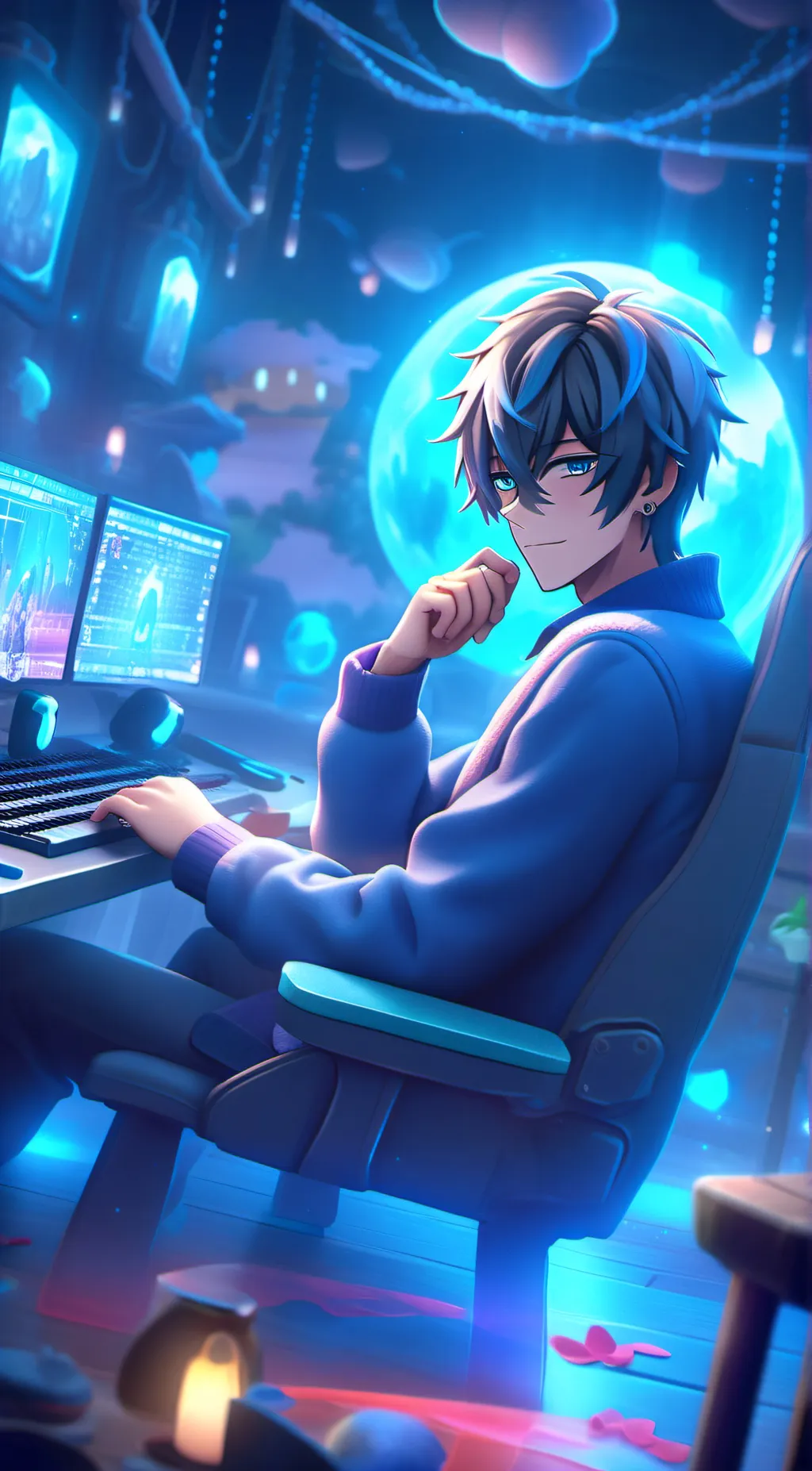 ai character: Jacob  background