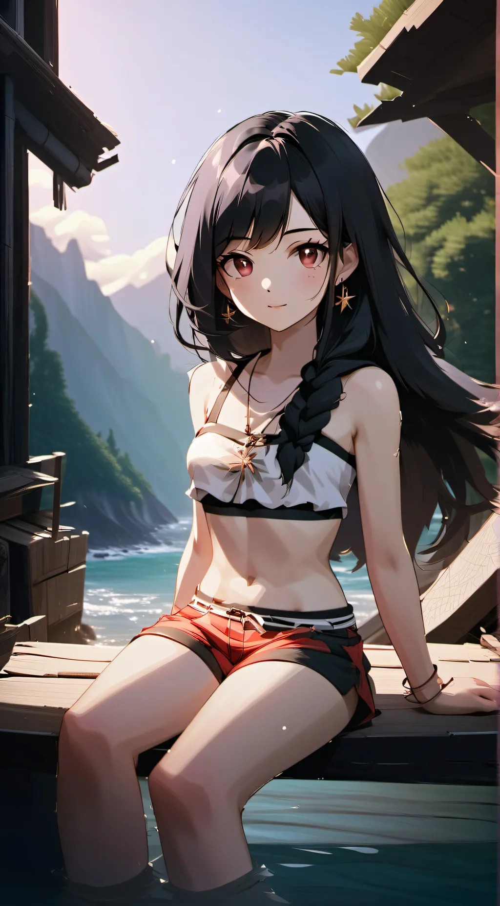 ai character: Sarah background